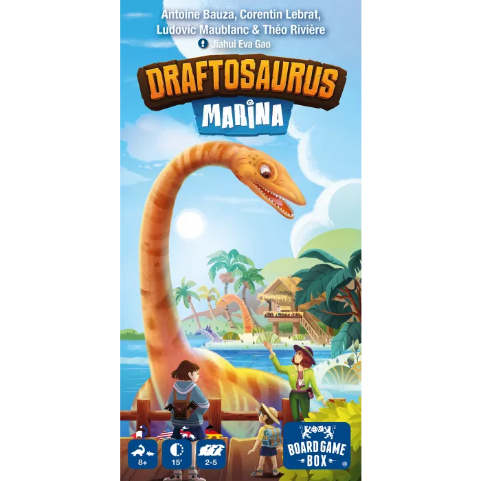 Board Game Box - Draftosaurus Marina (Erweiterung)