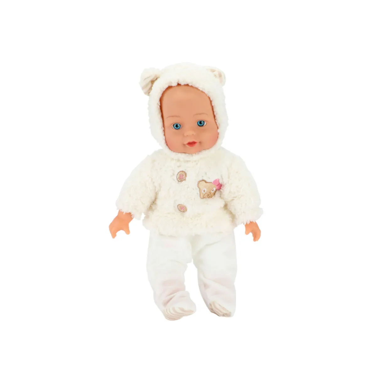 Toi-Toys 02155A - BEAU Babypuppe 33cm in Kindersitz