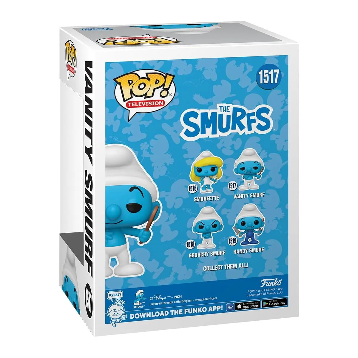 Funko Pop! - Die Schlümpfe #1517 - Vanity Smurf / Eitelkeitsschlumpf