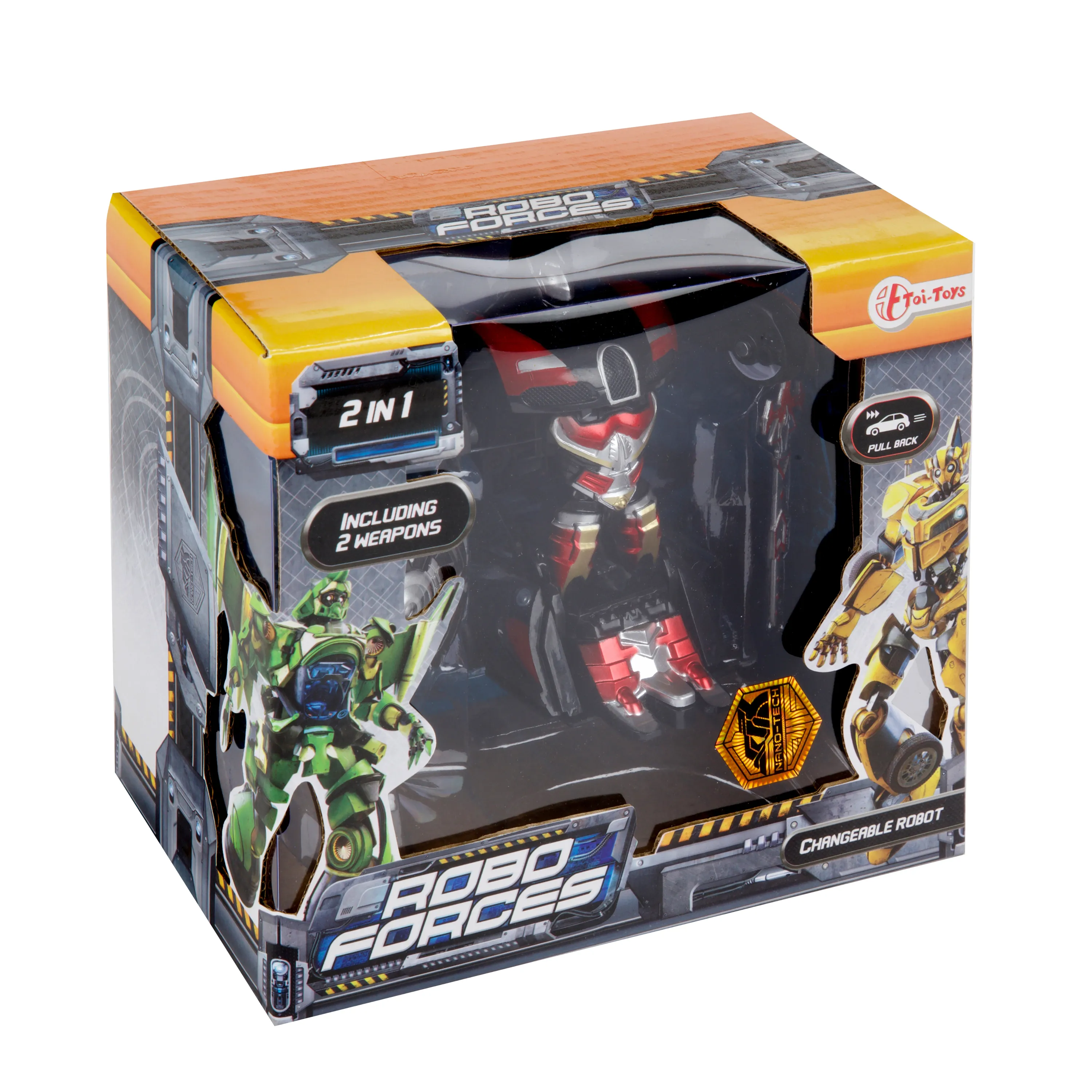 Toi-Toys - ROBOFORCES - Verwandlungsroboter Superauto