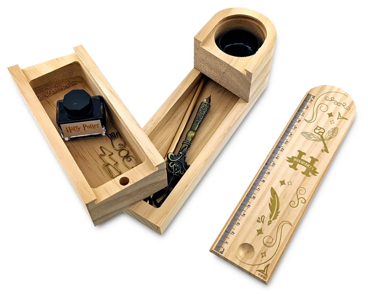 Cluedo - Harry Potter + Holz-Schreibset