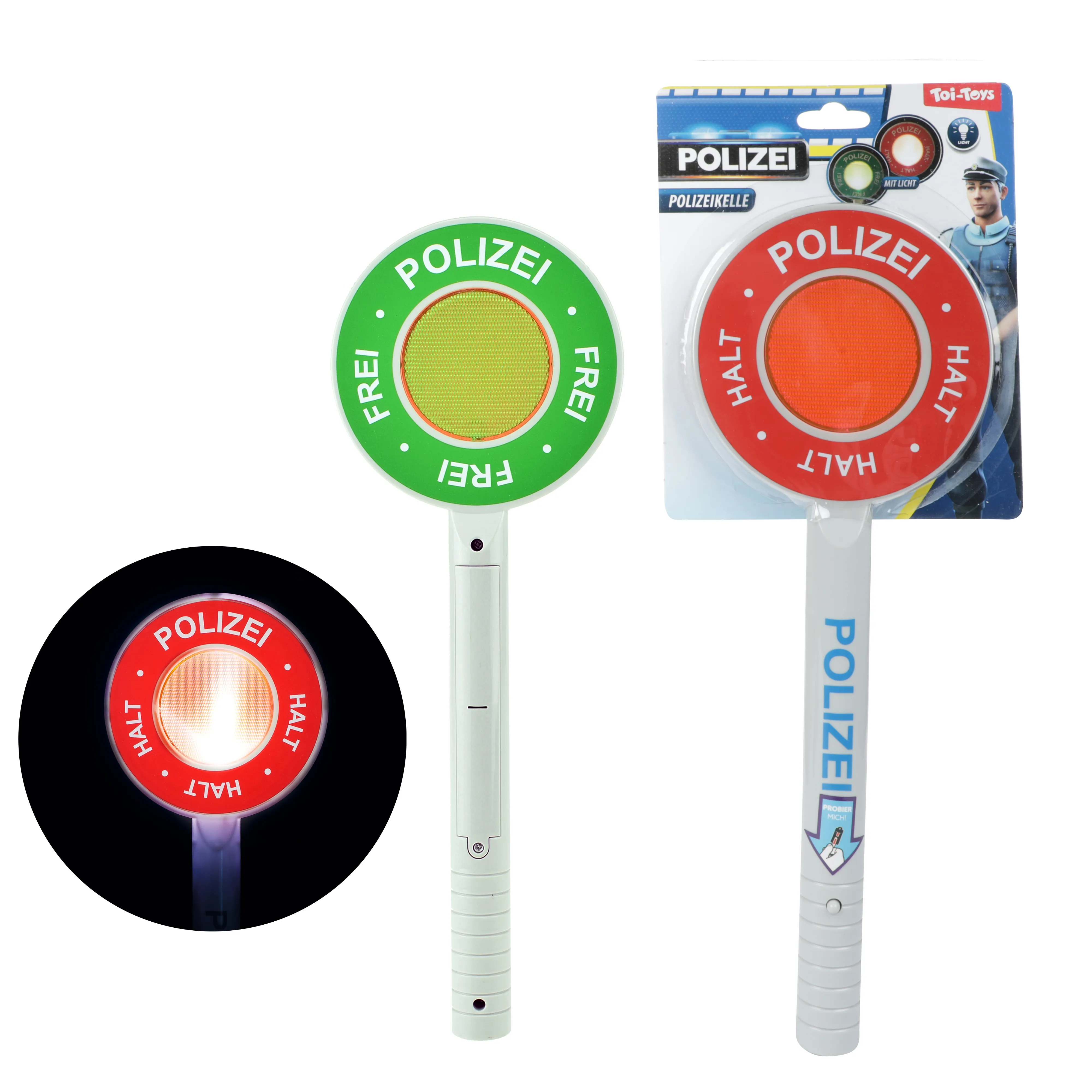 Toi-Toys - Polizeikelle (mit Licht)