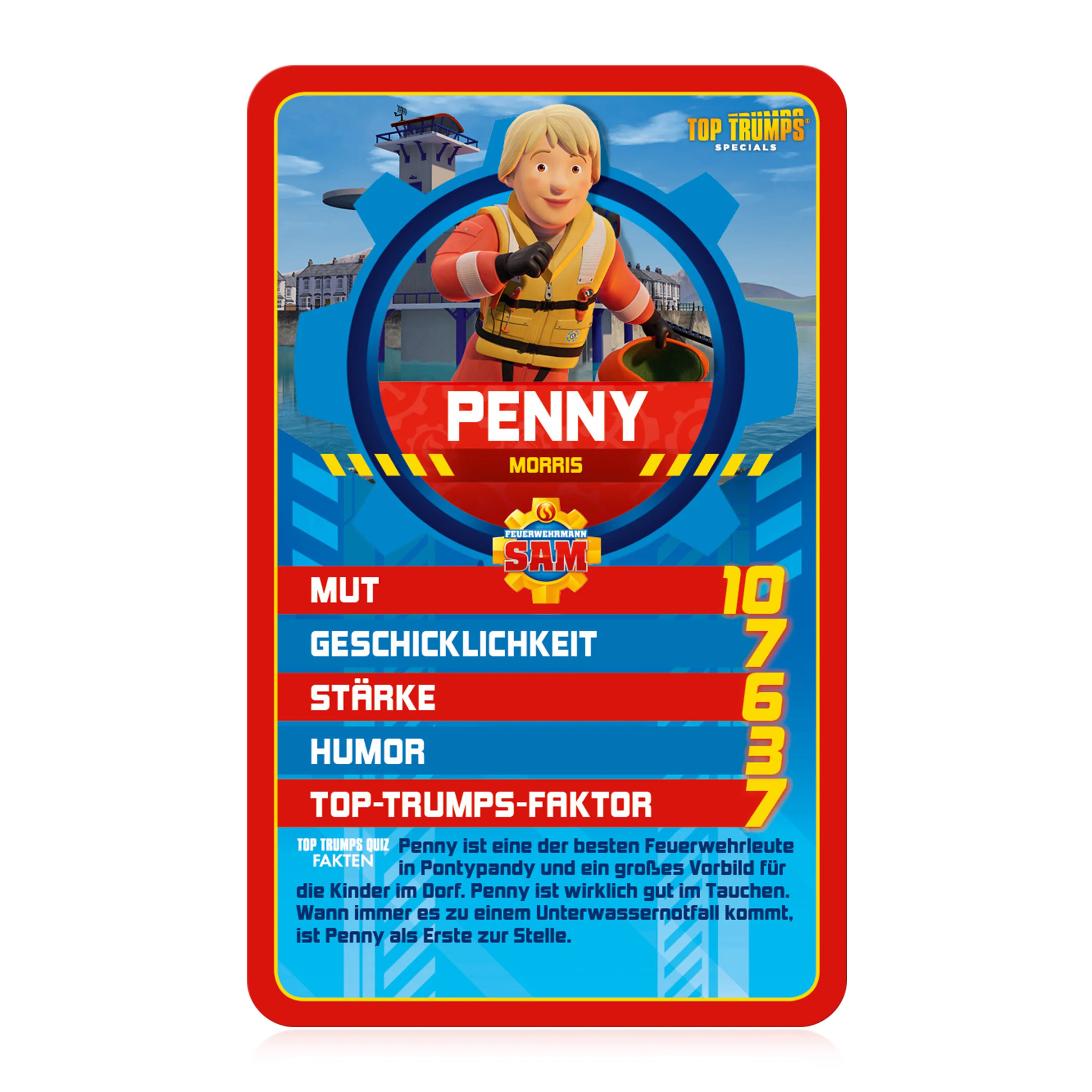 Feuerwehrmann Sam Kartenspiel-Set - UNO + Top Trumps