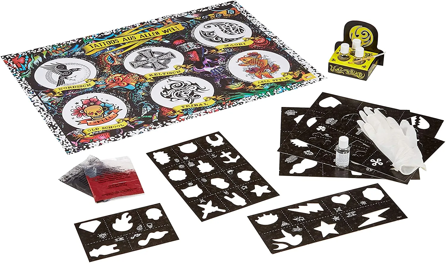 Lisciani Wissenschafts-Set (Botanik-Labor + Tattoo Labor)