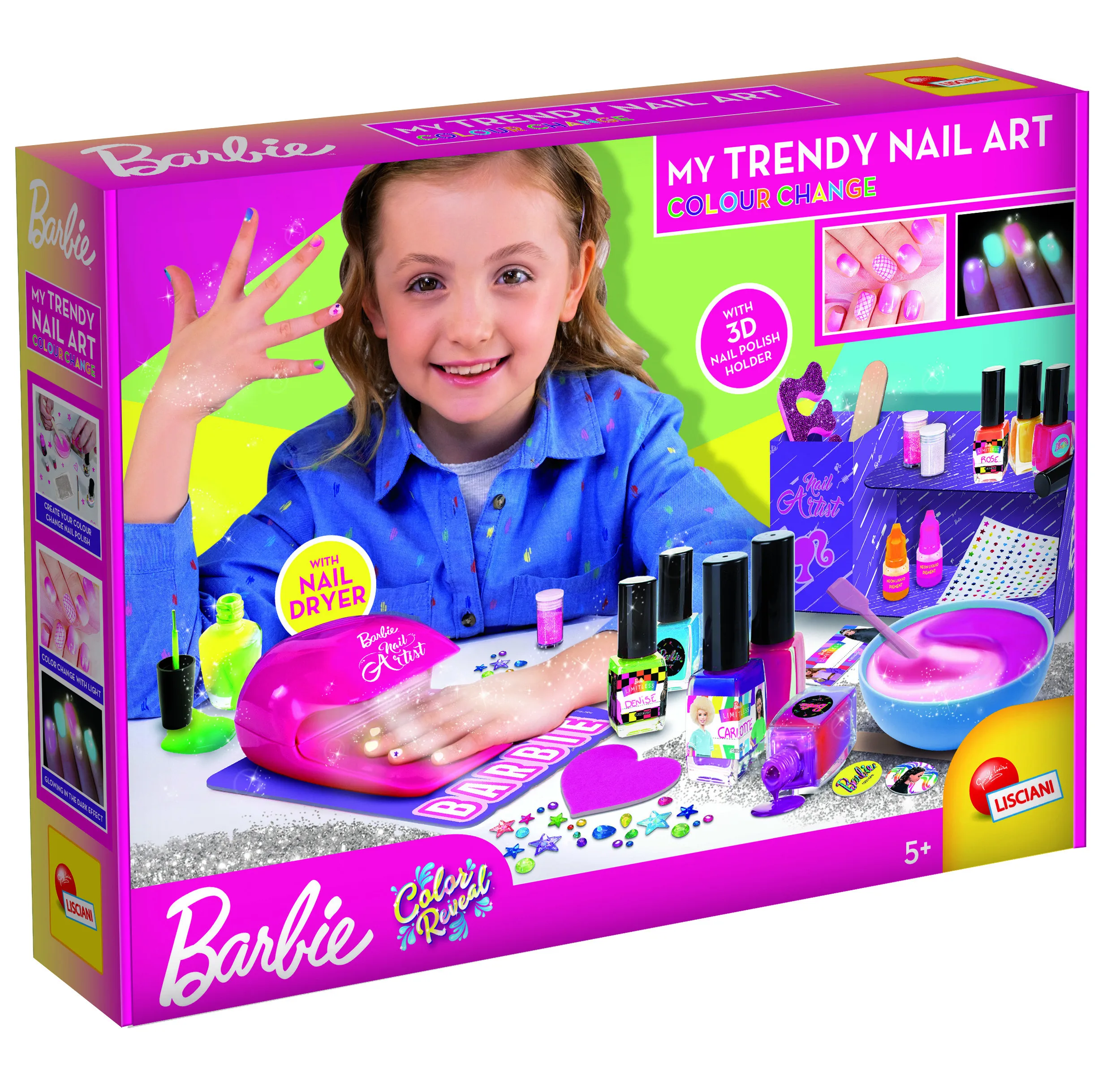 Lisciani 102747 - Barbie - Trendy Nail Art Nagellack