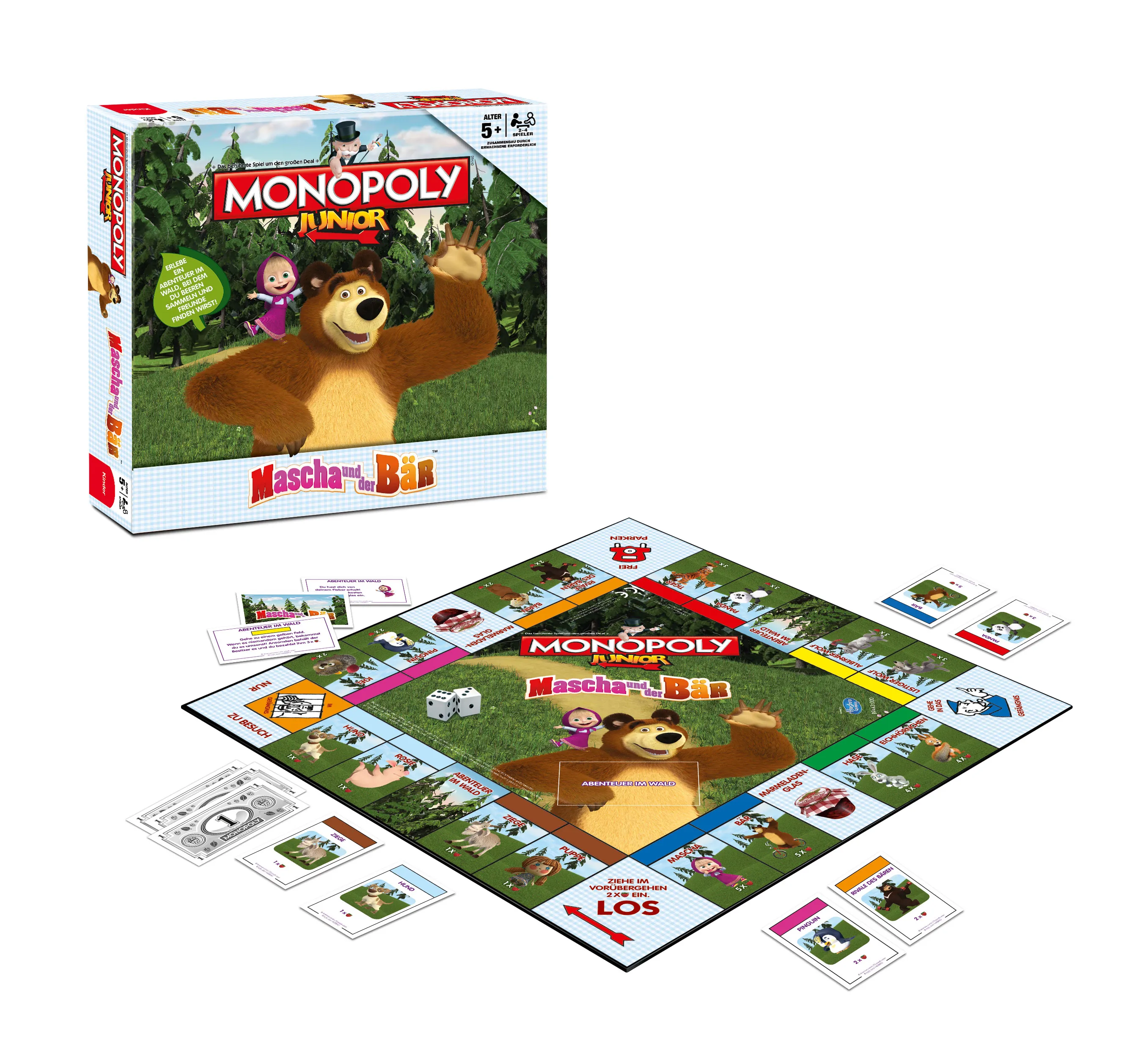 Monopoly Junior Masha und der Bär Monopoly Junior Masha und der Bär