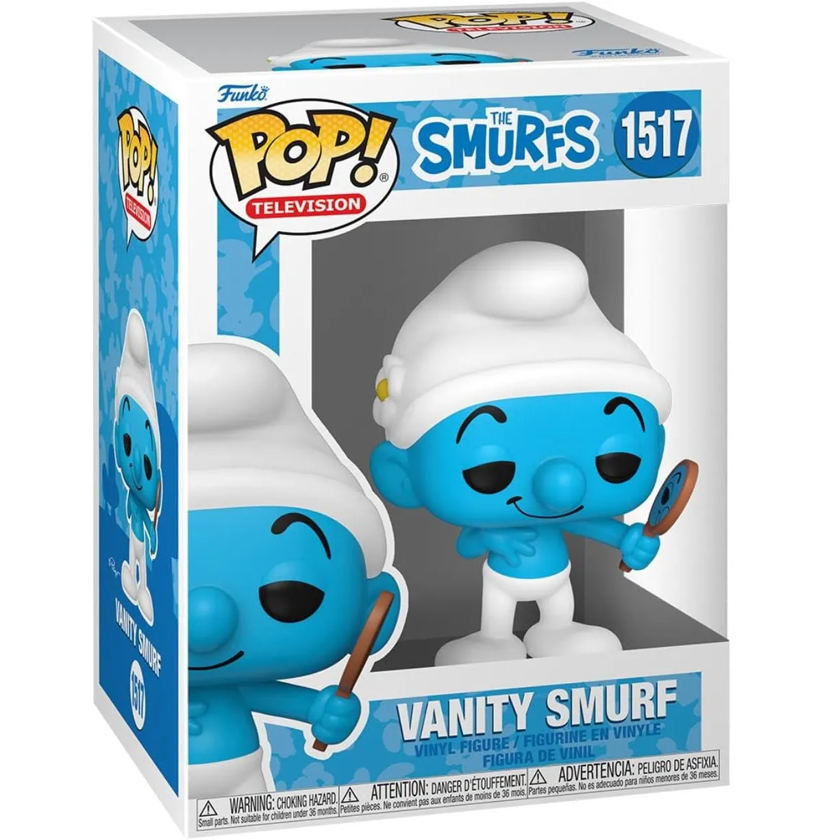 Funko Pop! - Die Schlümpfe #1517 - Vanity Smurf / Eitelkeitsschlumpf