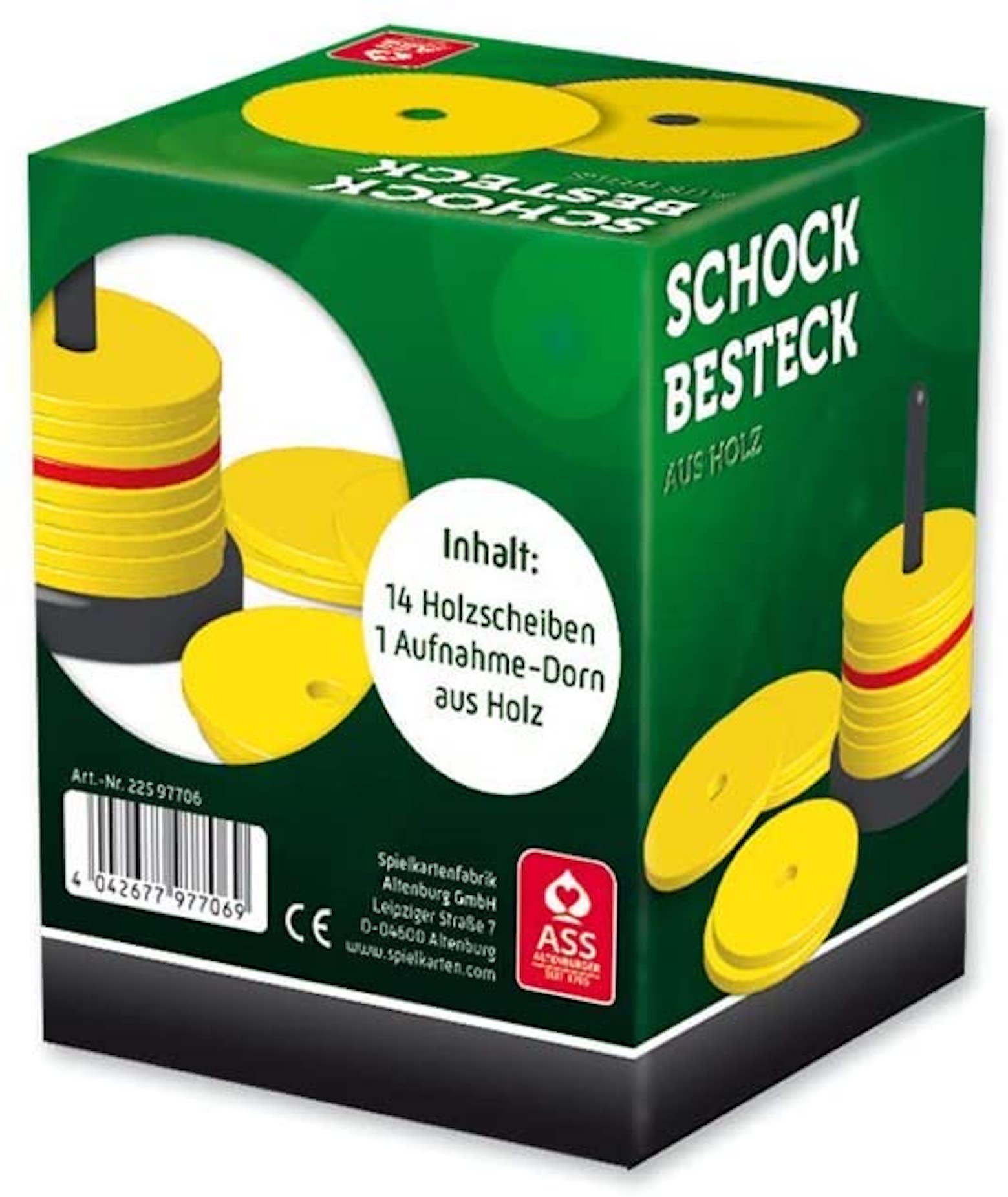 ASS Altenburger - Schockbesteck aus Holz