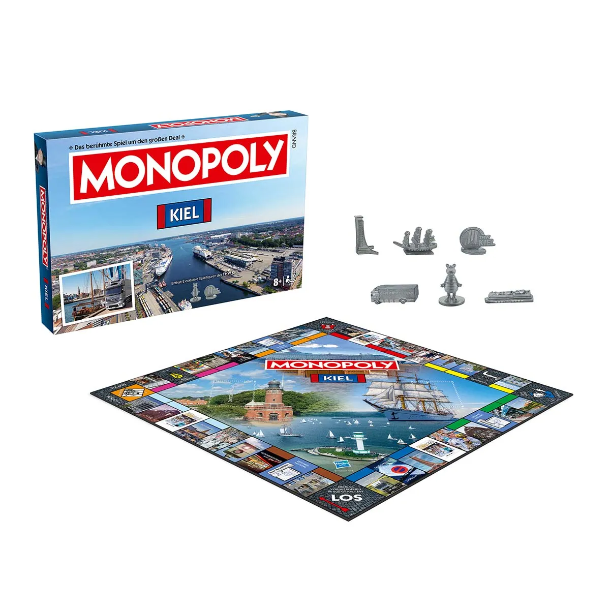 Monopoly - Kiel inkl. Top Trumps THW Kiel