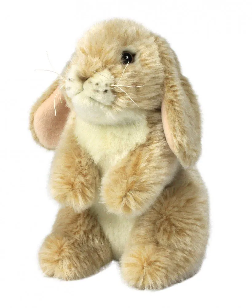 Plüschtier Kaninchen (18cm, stehend, creme)