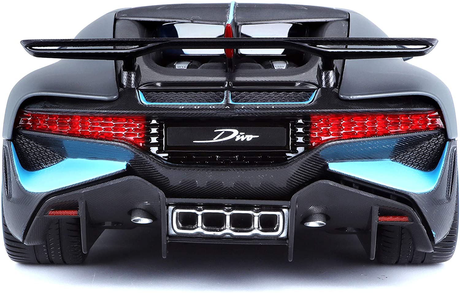 Bburago 18-11045BK - Modellauto - Bugatti DIVO (grau, Maßstab 1:18)