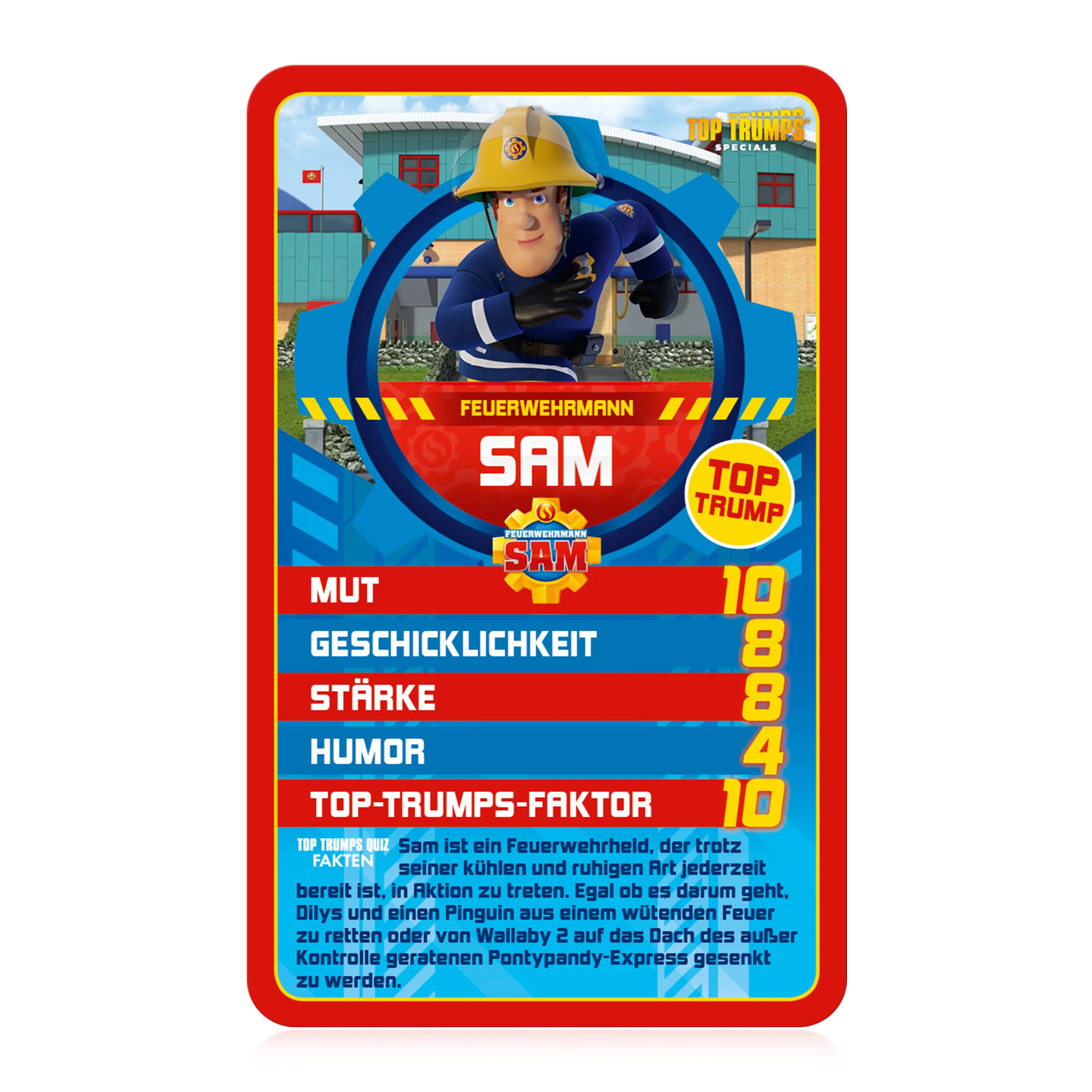 Feuerwehrmann Sam Kartenspiel-Set - UNO + Top Trumps