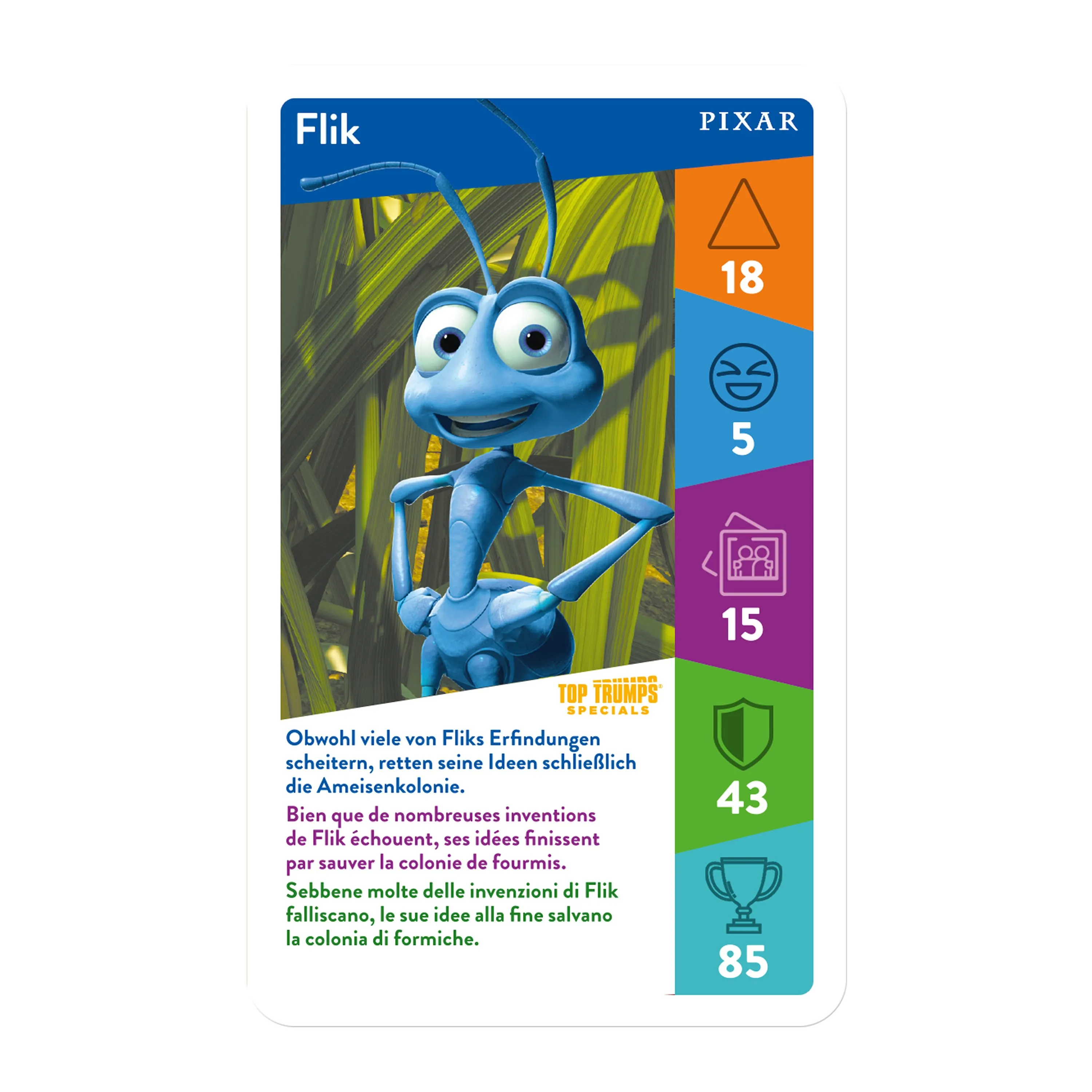Top Trumps - Pixar (deutsch/französisch/italienisch)