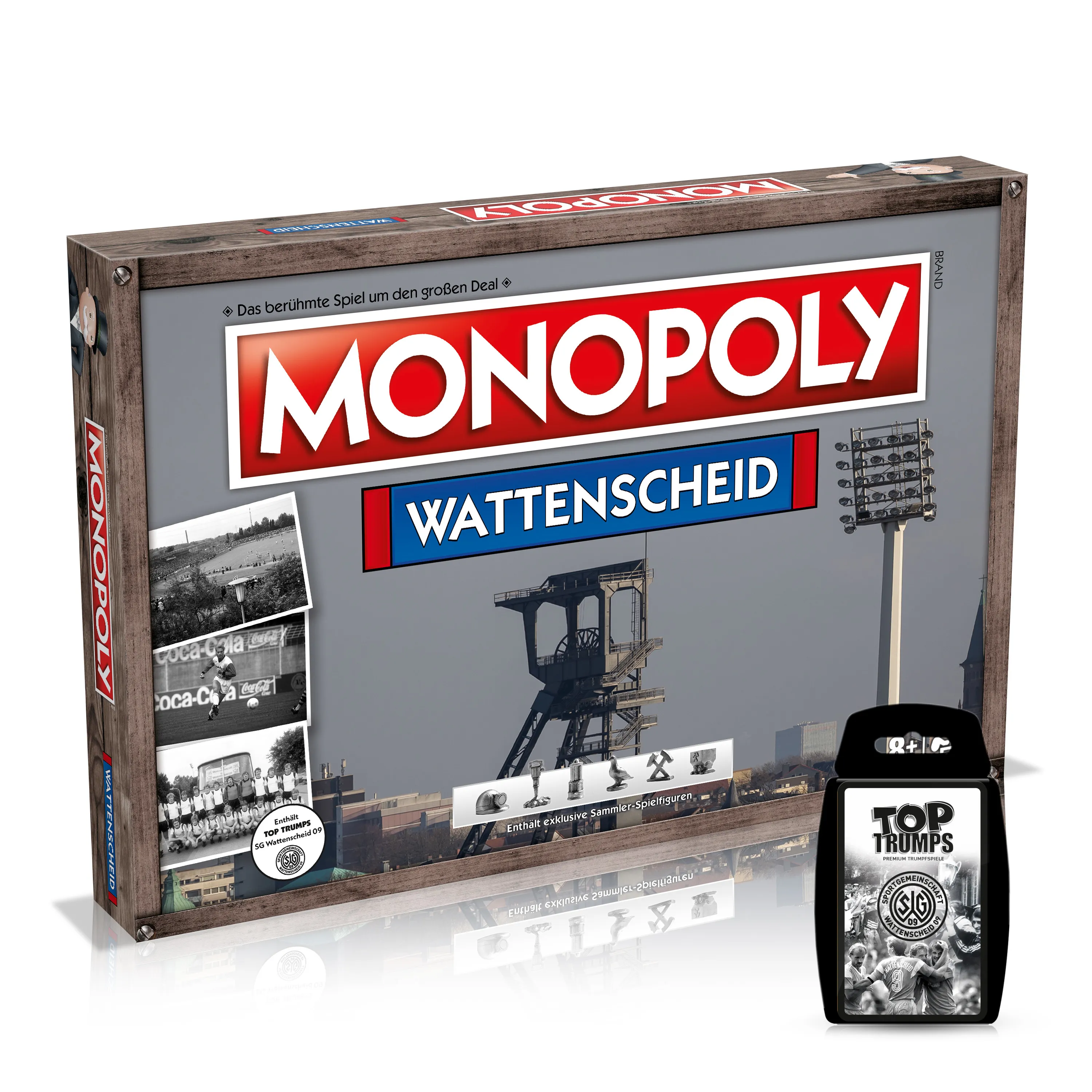 Monopoly - Wattenscheid inkl. Top Trumps