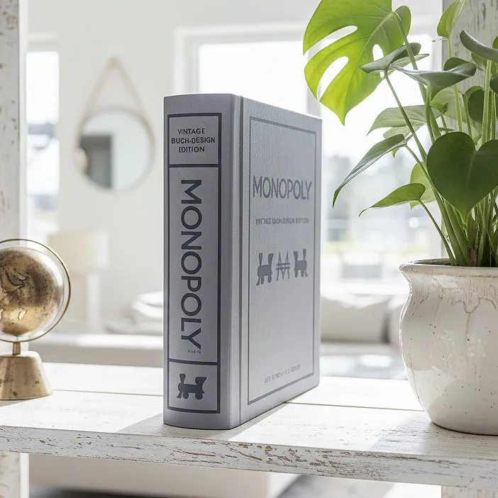 Monopoly - Vintage Buch-Design Edition
