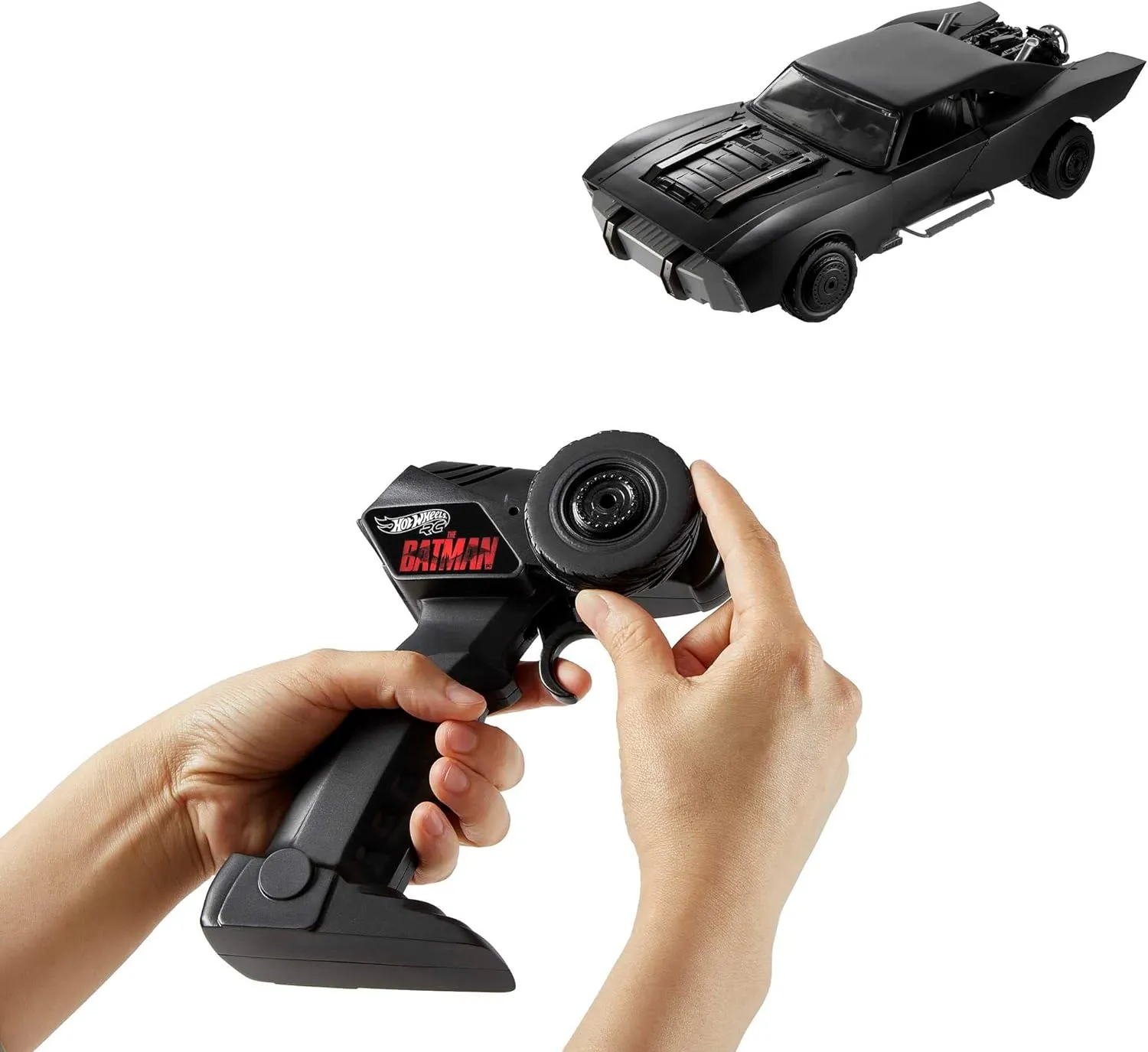 Hot Wheels - Ferngesteuertes Auto - DC The Batman Batmobil