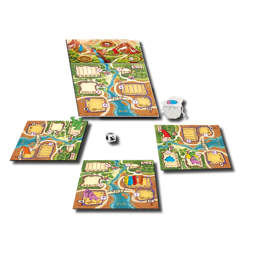 Board Game Box - Draftosaurus Erweiterungen Aerial Show + Marina (2er Set)