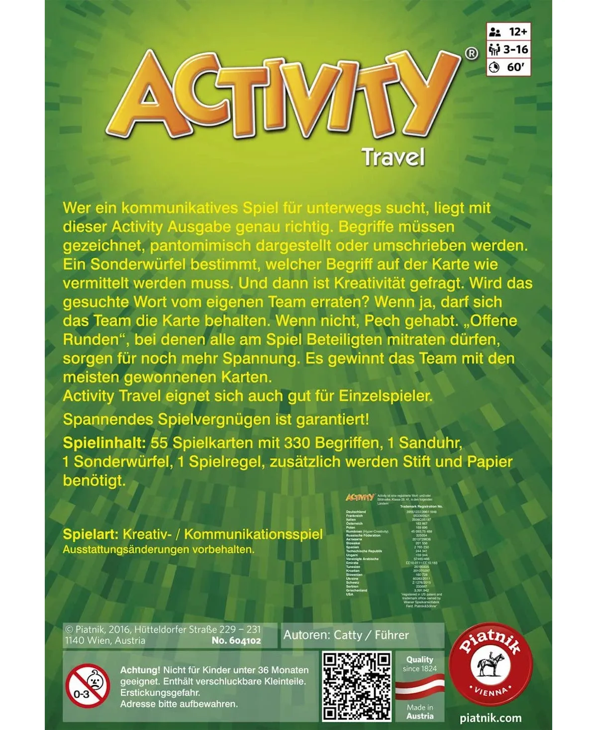 Piatnik - Activity Travel