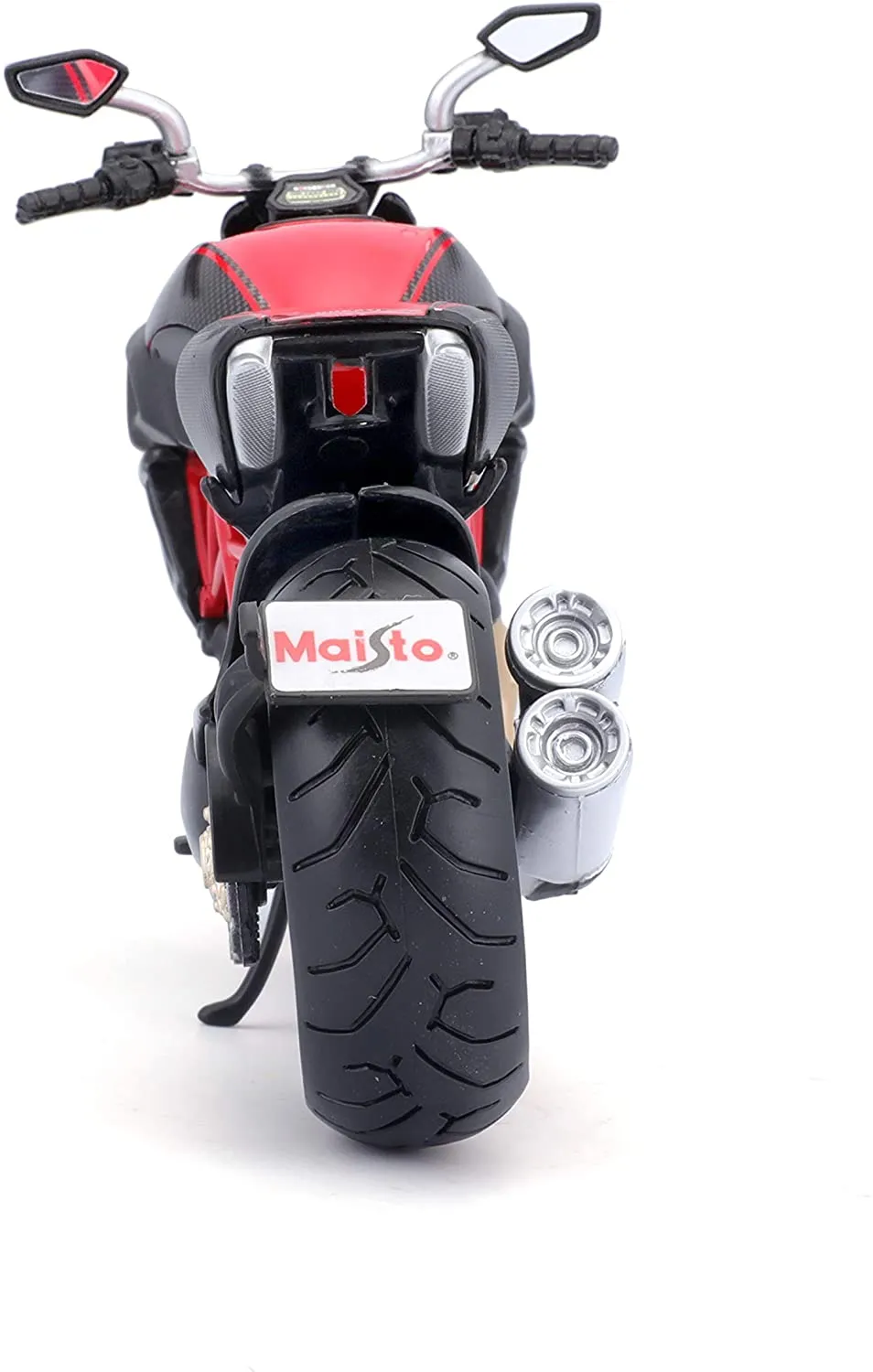 Maisto 5-11023 - Modellmotorrad - Ducati Diavel Carbon (schwarz-rot, Maßstab 1:12)