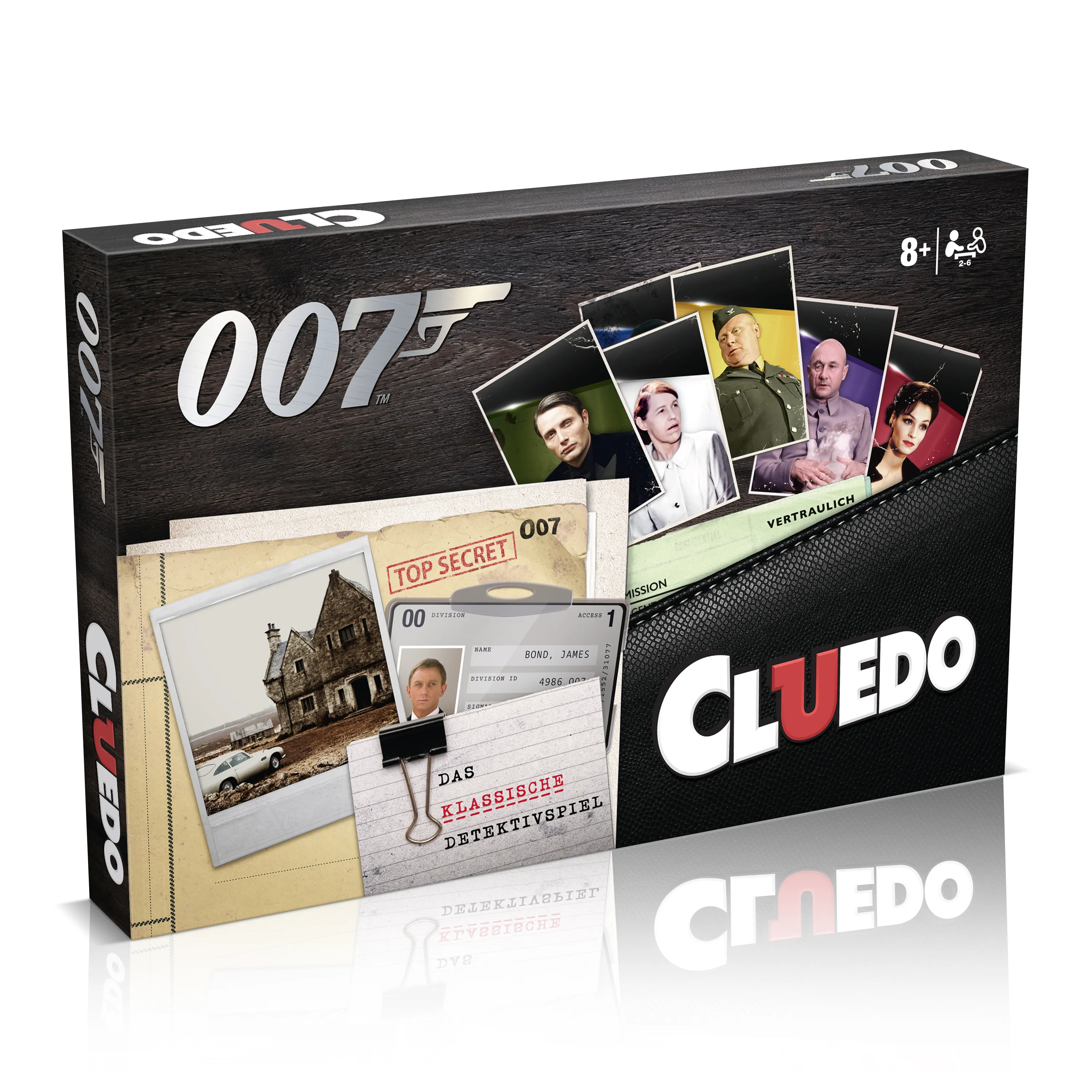 James Bond Cluedo + Top Trumps Quiz Bundle