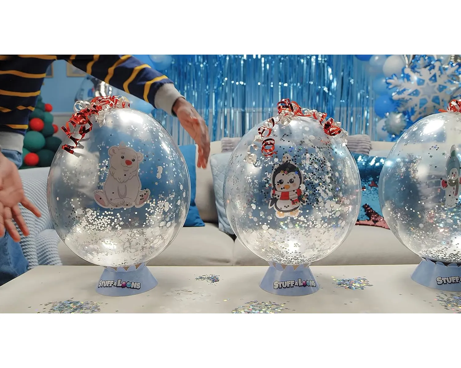 BOTI 37629 - STUFFALOONS - Happy Holiday Refill Pack