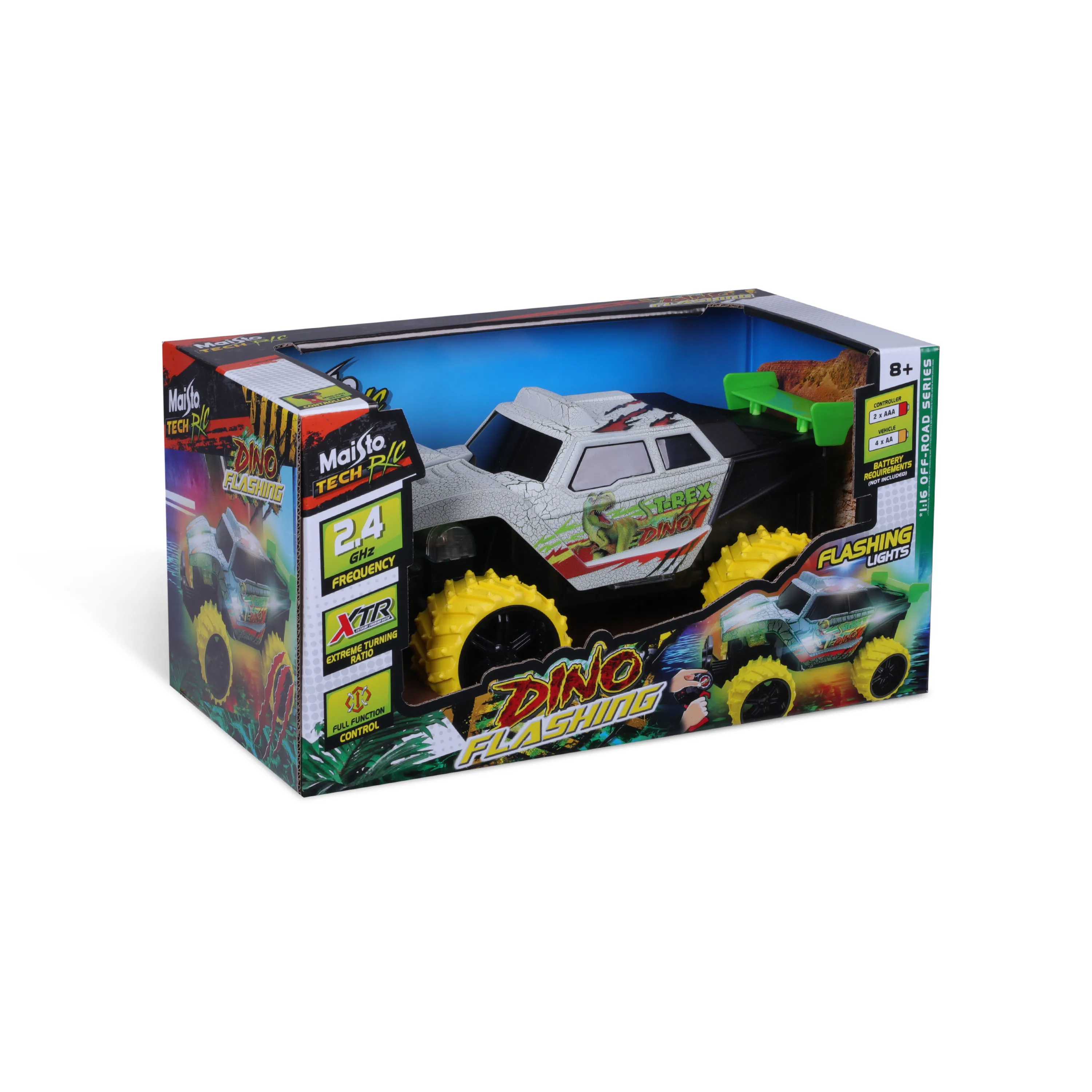 Maisto Tech 82638 - Ferngesteuertes Auto - Dinoshock (Maßstab 1:16)