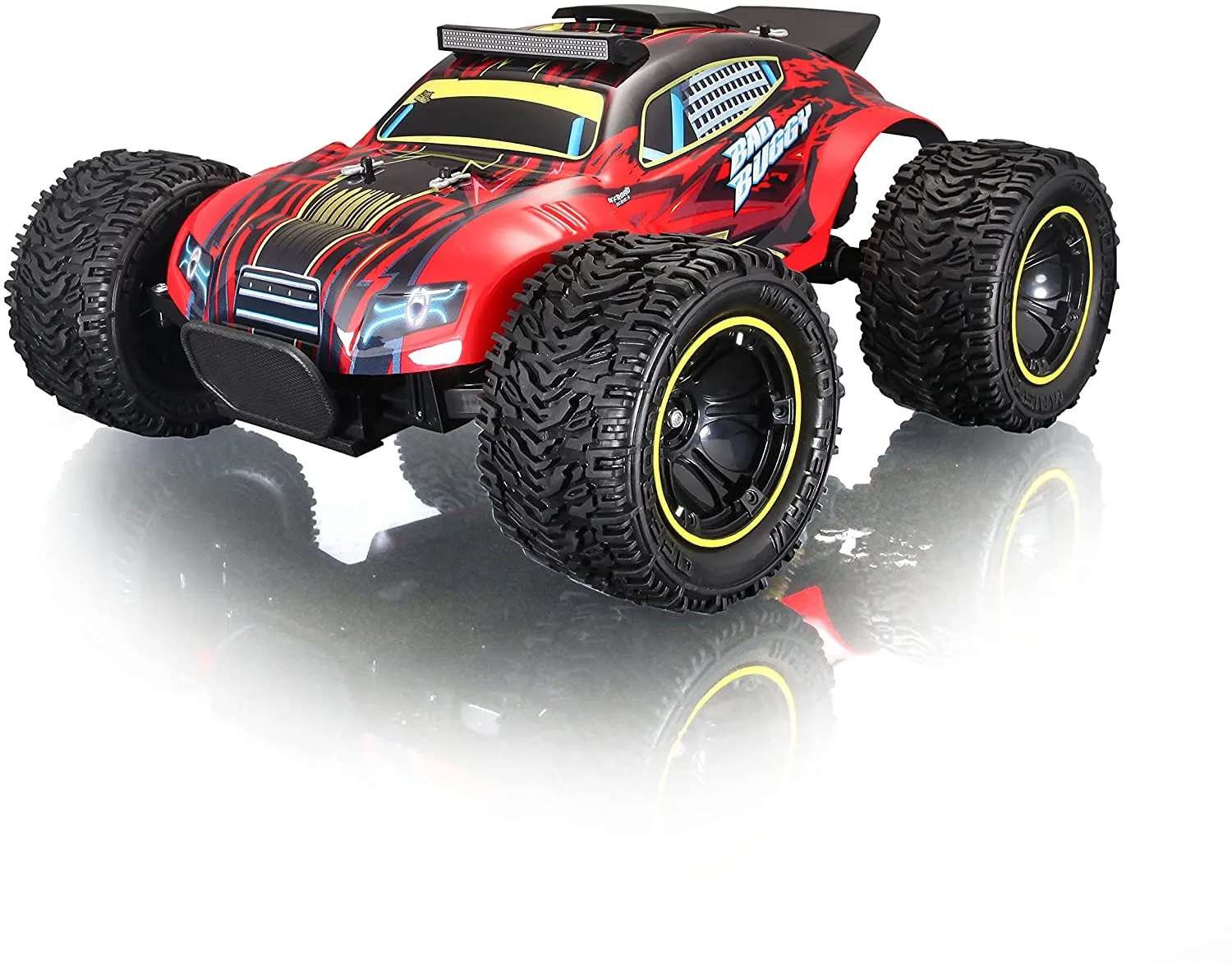 Maisto Tech 581464 - Ferngesteuertes Auto - Off Road Bad Buggy (rot, 38cm)