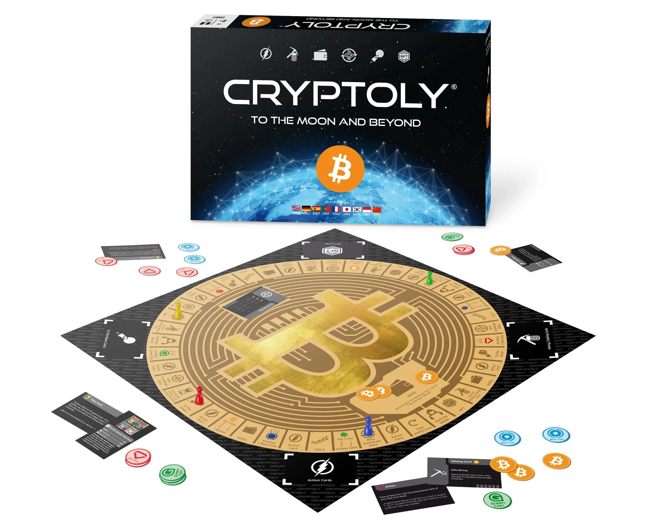 Brettspiel - Cryptoly (englisch)
