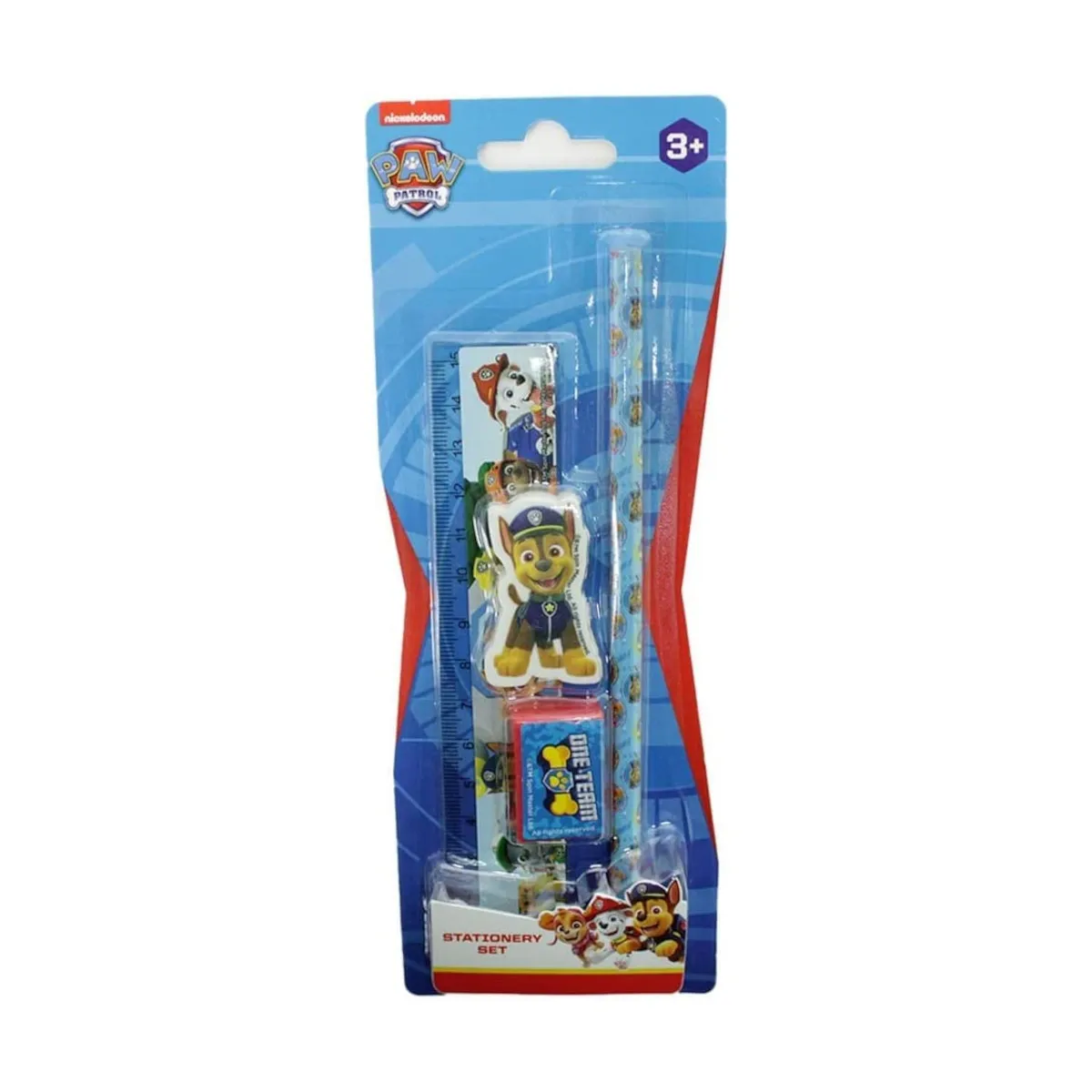 Paw Patrol - Großes Schul-Set (Malbuch, Schreibwaren-Set, Turnbeutel)