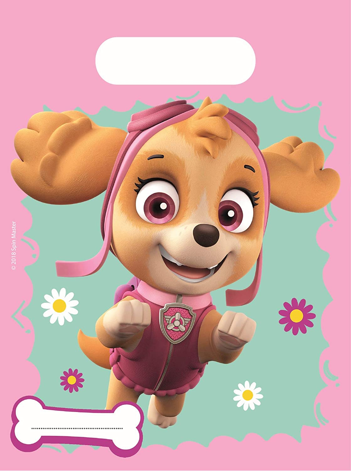 Procos - Paw Patrol Skye - Geschenktüten (6 Stück)