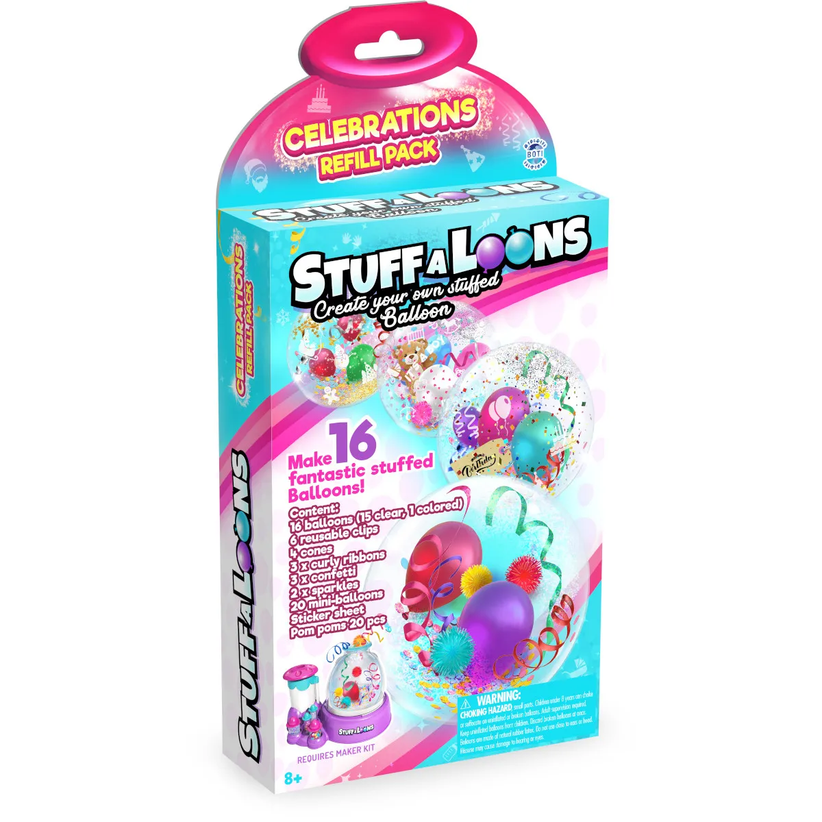 BOTI 36626 - STUFFALOONS - Celebrations Refill Pack