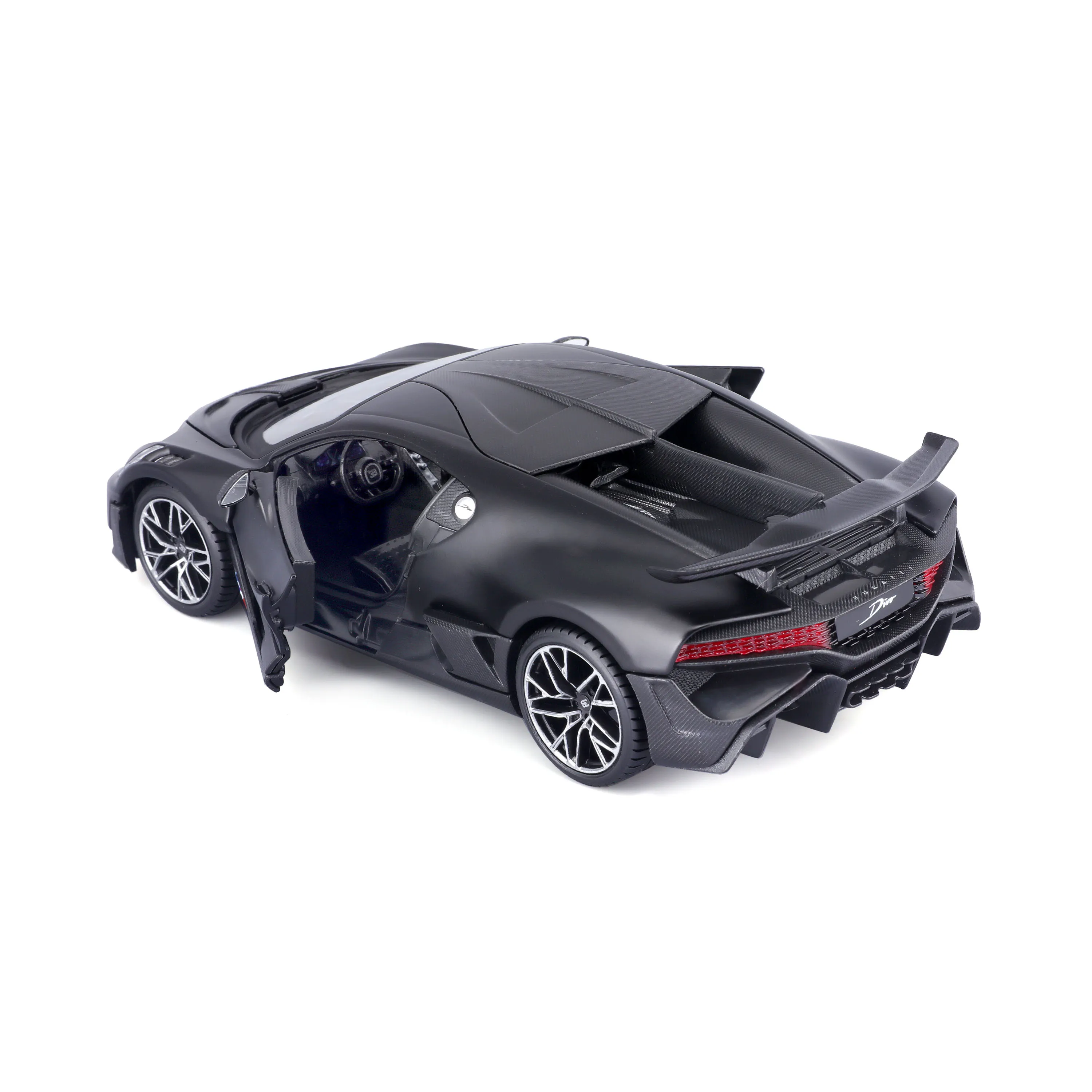 Maisto 31526M - Modellauto - Bugatti Divo (matt-schwarz, Maßstab 1:24)
