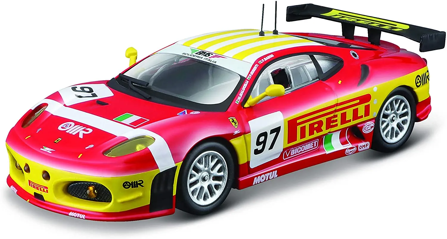 Bburago - Modellauto - Ferrari F430 GTC 2008 (Maßstab 1:43) in Geschenkbox