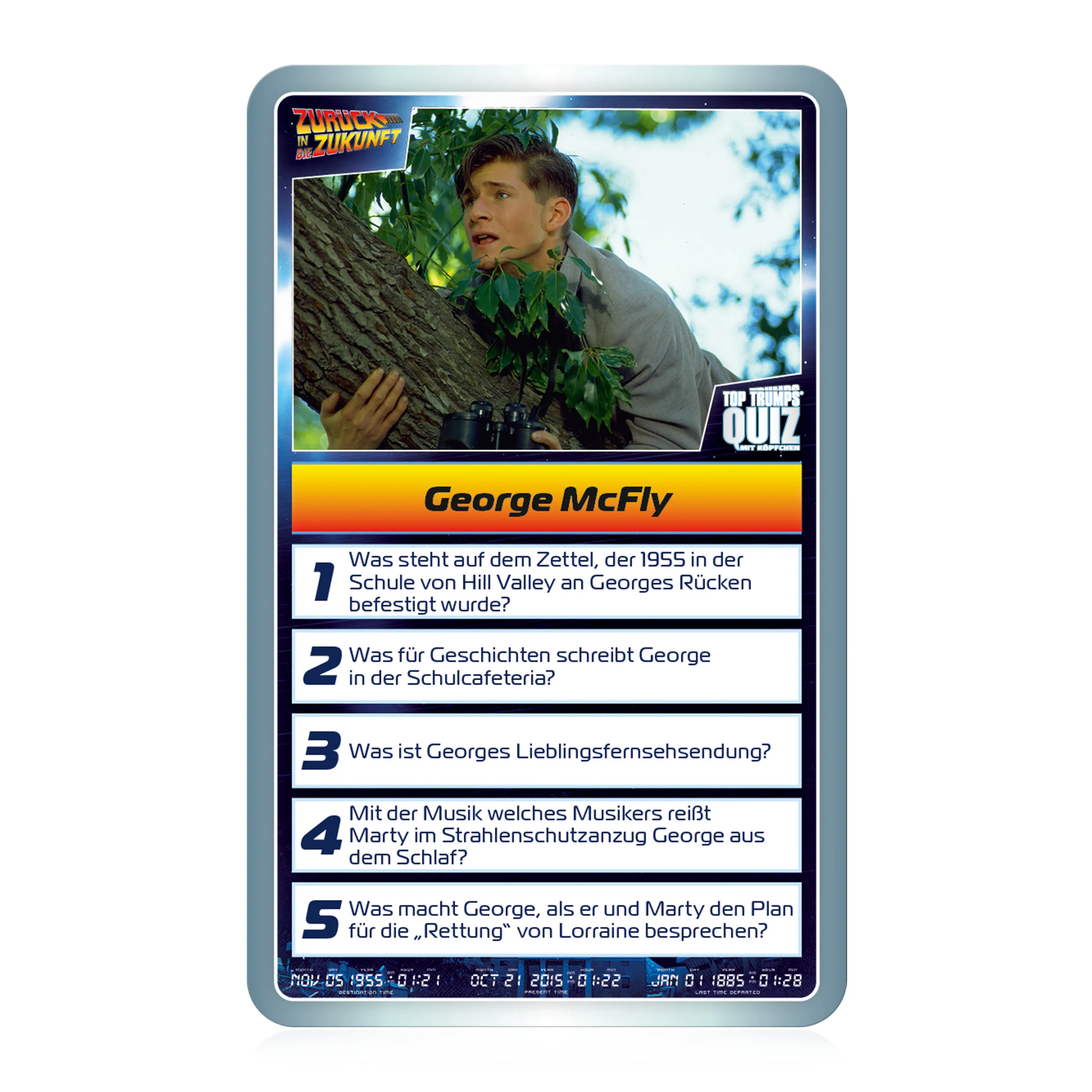 Top Trumps Quiz - Zurück in die Zukunft