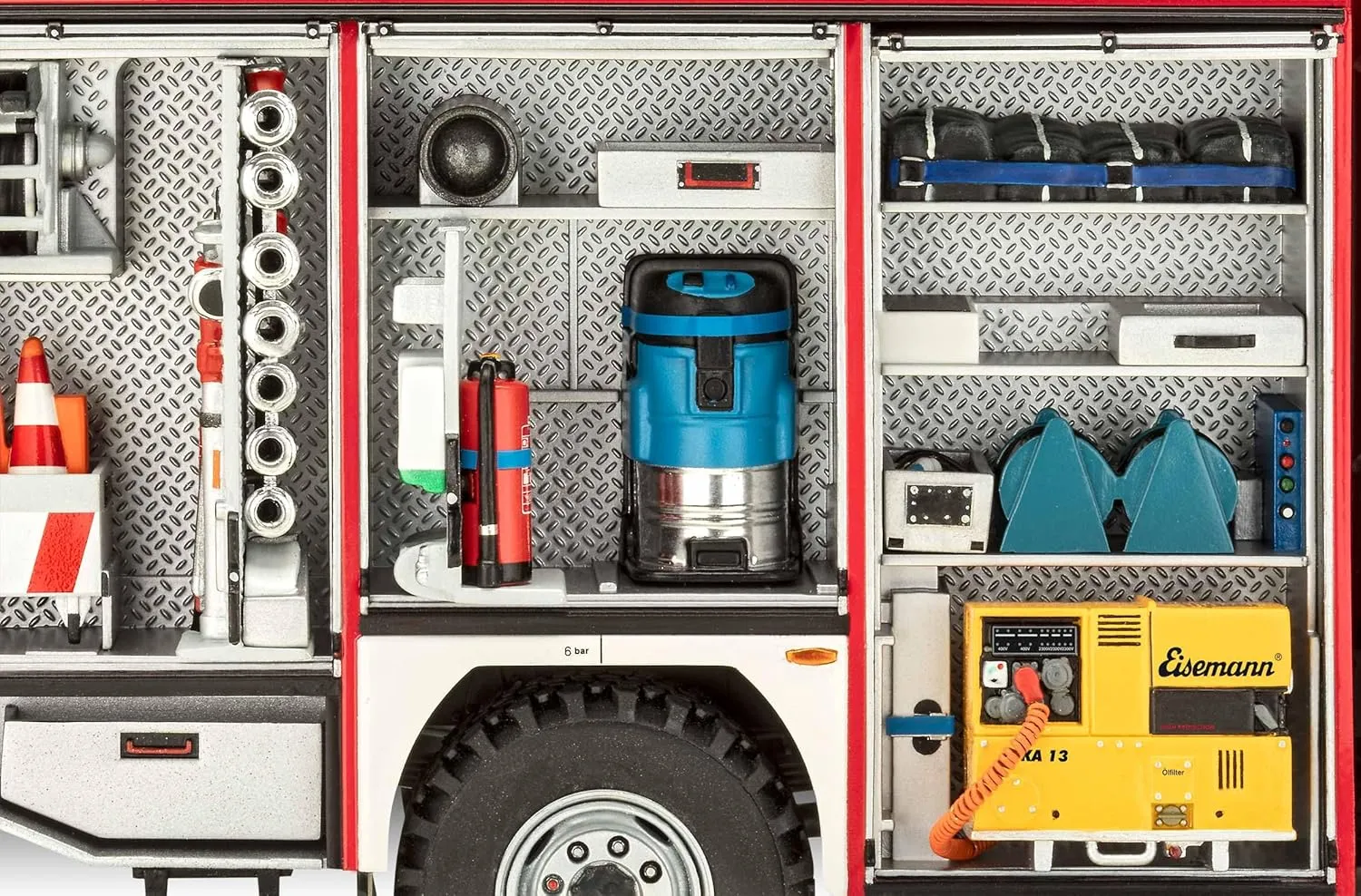 Revell 07586 - Bausatz, 1:24, Schlingmann TLF 16/25 Mercedes Benz