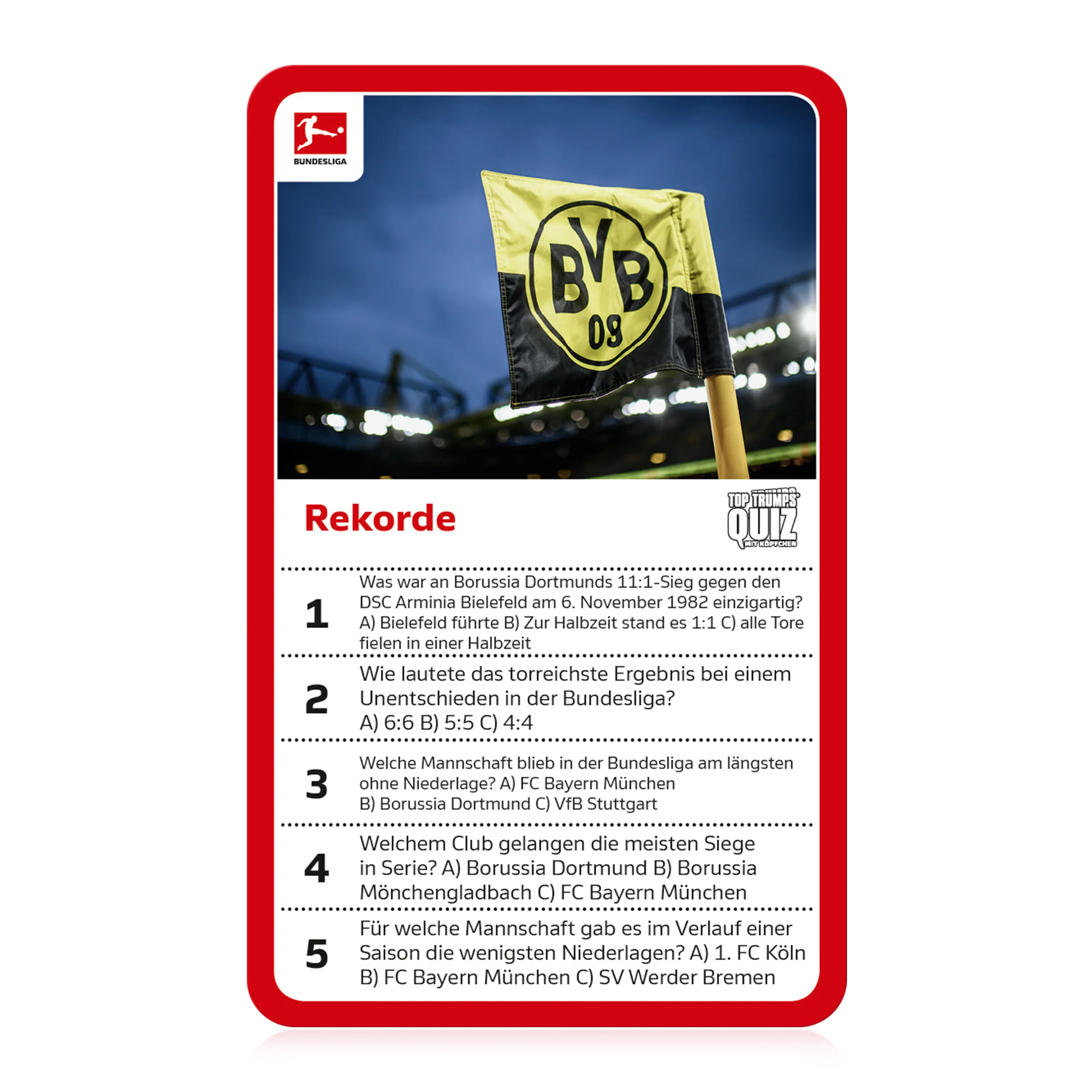 Top Trumps Quiz - Bundesliga Edition