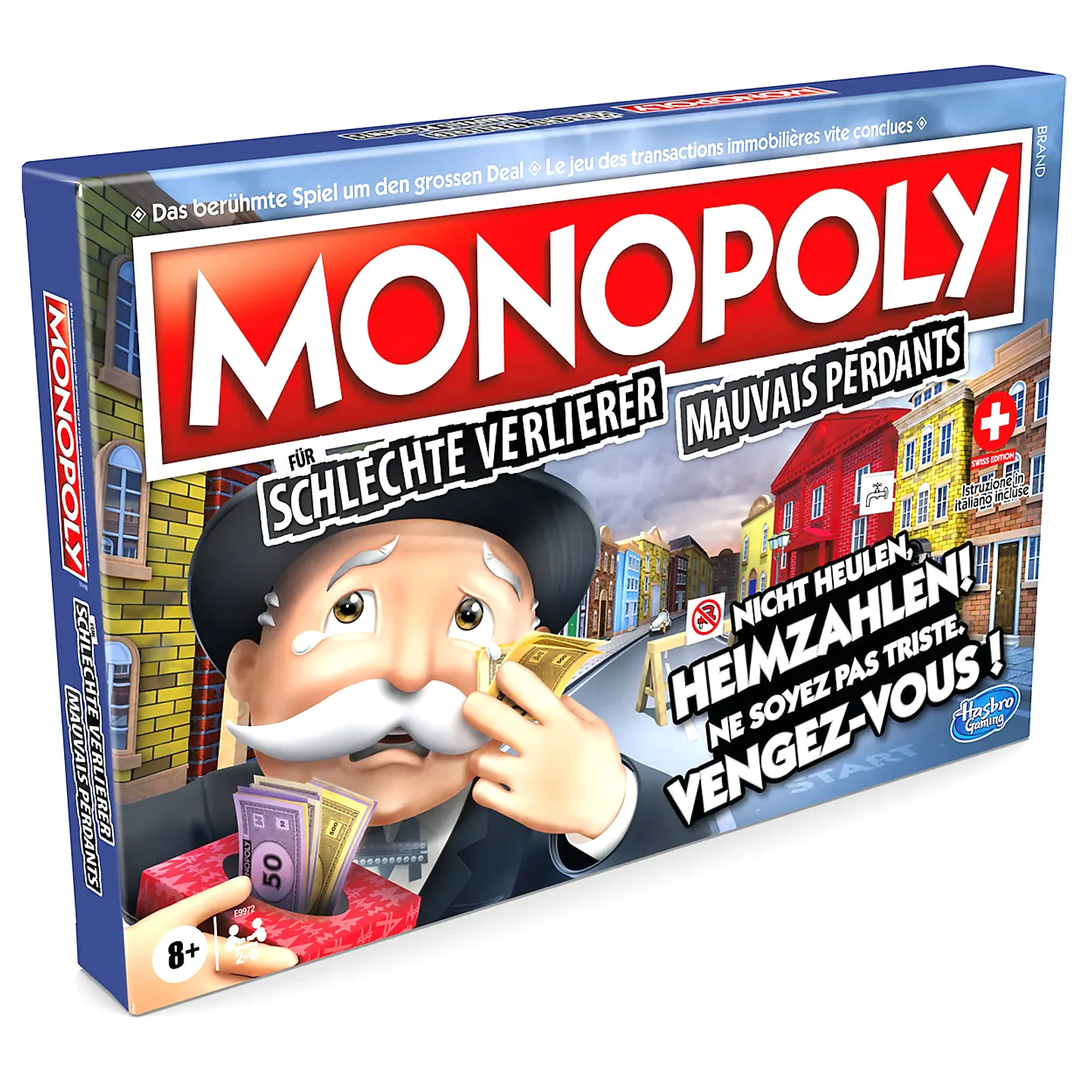 Hasbro - Monopoly - Für schlechte Verlierer (deutsch/französisch)