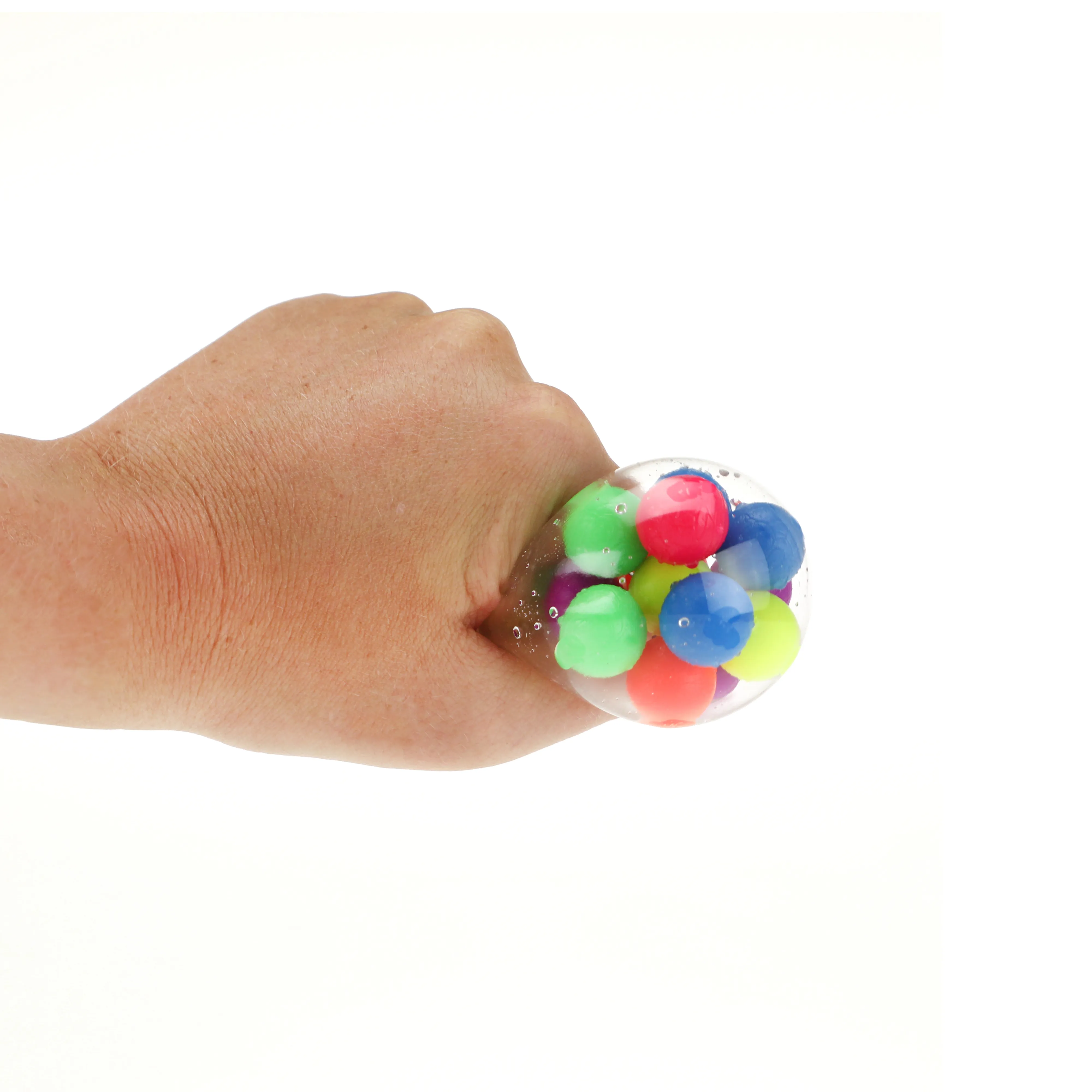 Toi-Toys - Quetsch-Ball gefüllt mit bunten Bällchen