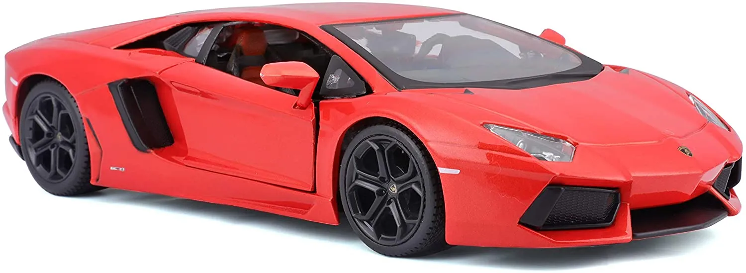 Maisto 31210 - Modellauto -  Lamborghini Aventador LP 700-4 (metallic-orange, Maßstab 1:24)