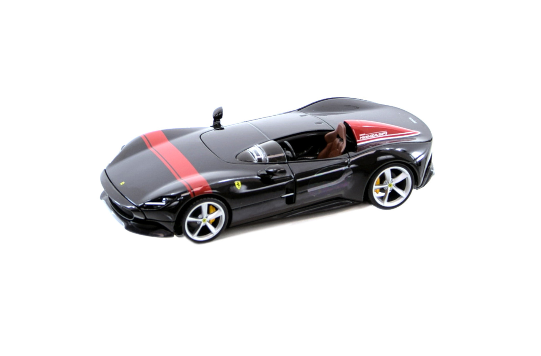 Bburgao 18-26027 - Modellauto - Ferrari Monza SP1 (schwarz, Maßstab 1:24)  