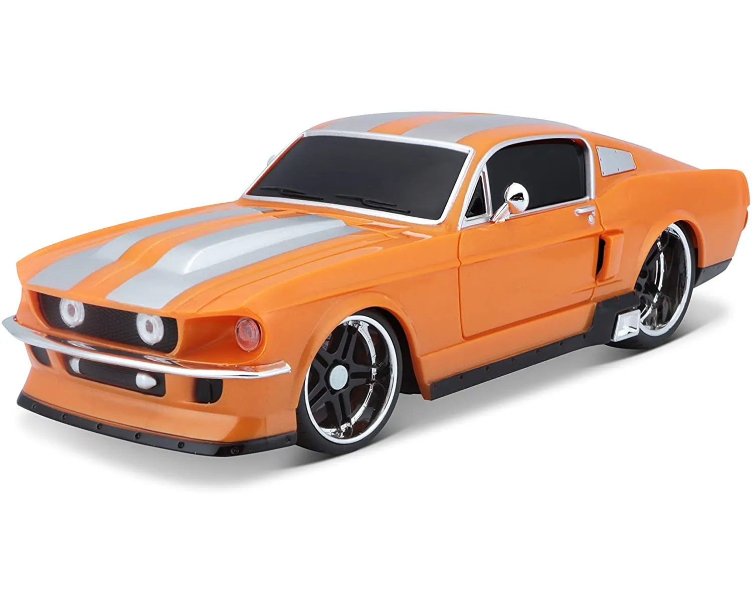 Maisto Tech 81520 - Ferngesteuertes Auto - Ford Mustang GT '67 (orange, Maßstab 1:24)