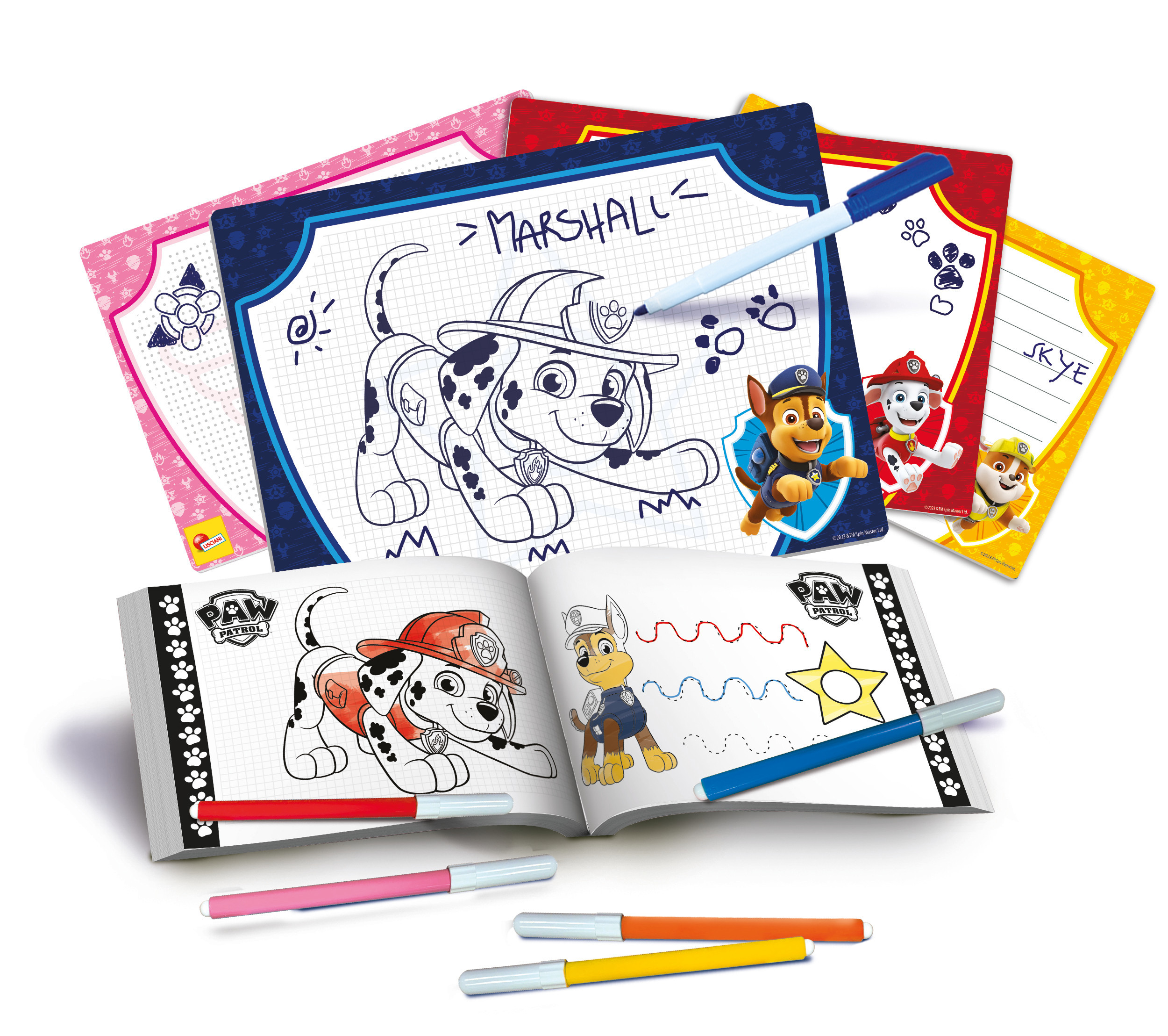 Lisciani 103317 - Paw Patrol Zeichenschule