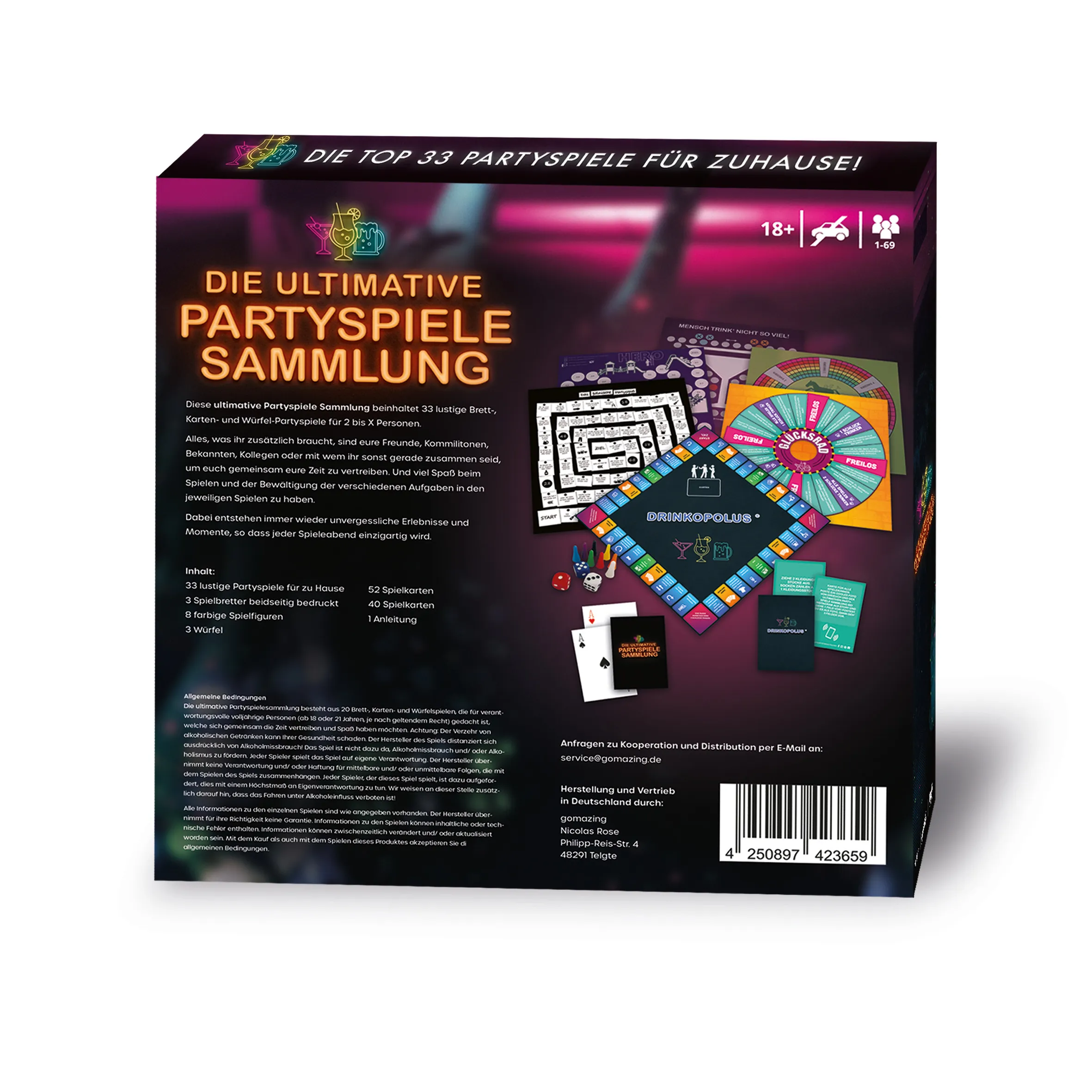 Die ultimative Partyspielesammlung - Die Top 33 Partyspiele für Zuhause!