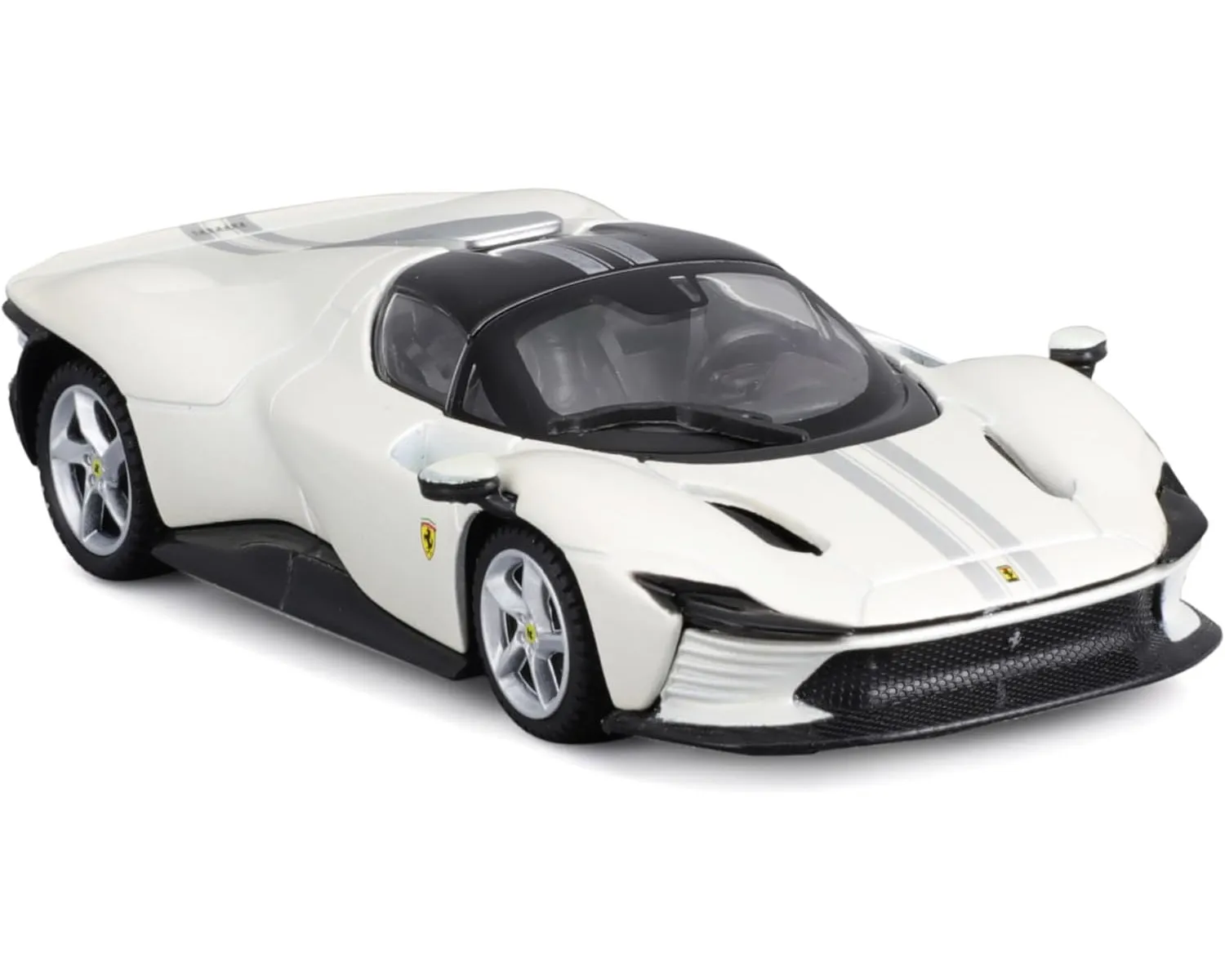 Bburago 18-36914 - Modellauto - Ferrari Daytona SP3 Signature Edition (weiß, Maßstab 1:43)