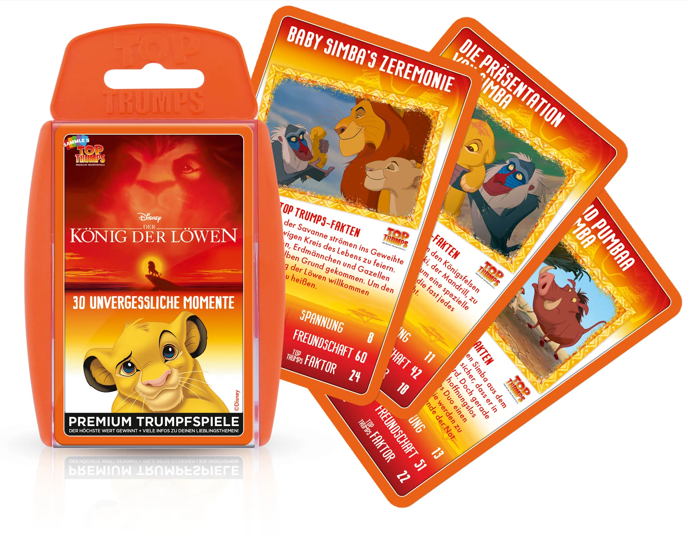 Top Trumps König der Löwen Top Trumps König der Löwen