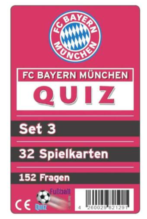 Teepe Verlag 22596925 - FC Bayern München - Quiz Set 3