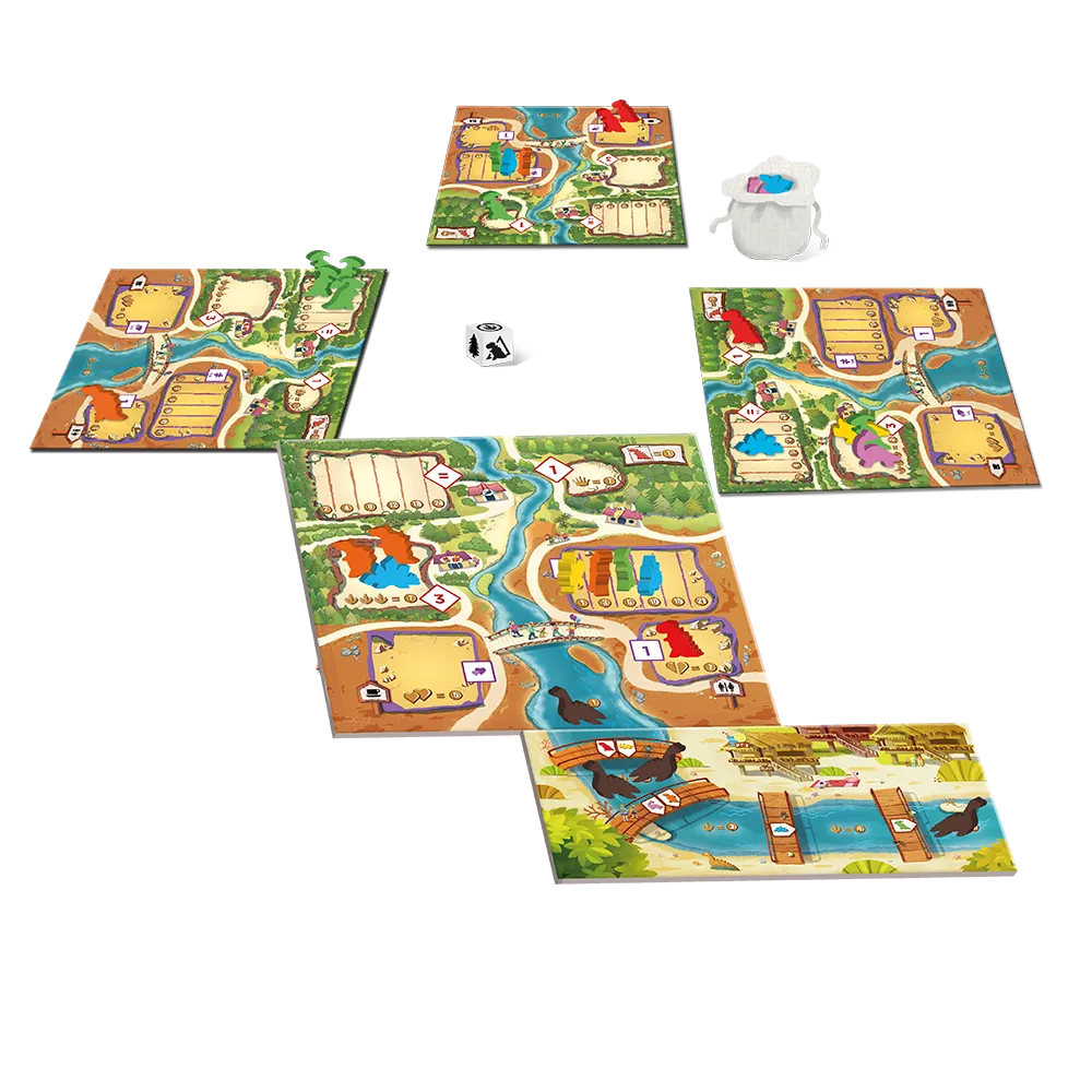 Board Game Box - Draftosaurus Erweiterungen Aerial Show + Marina (2er Set)