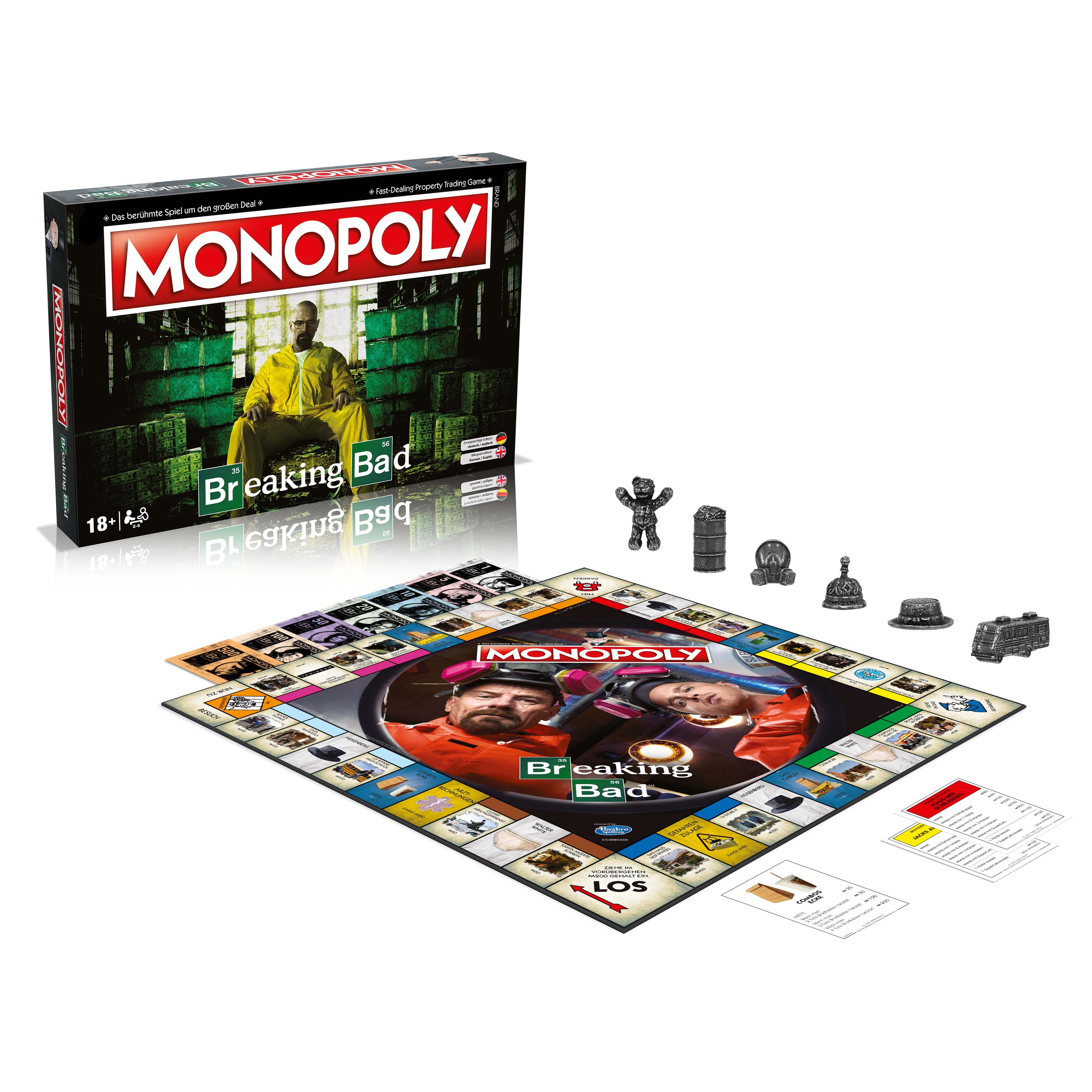 Monopoly - Breaking Bad (deutsch/englisch) + Top Trumps