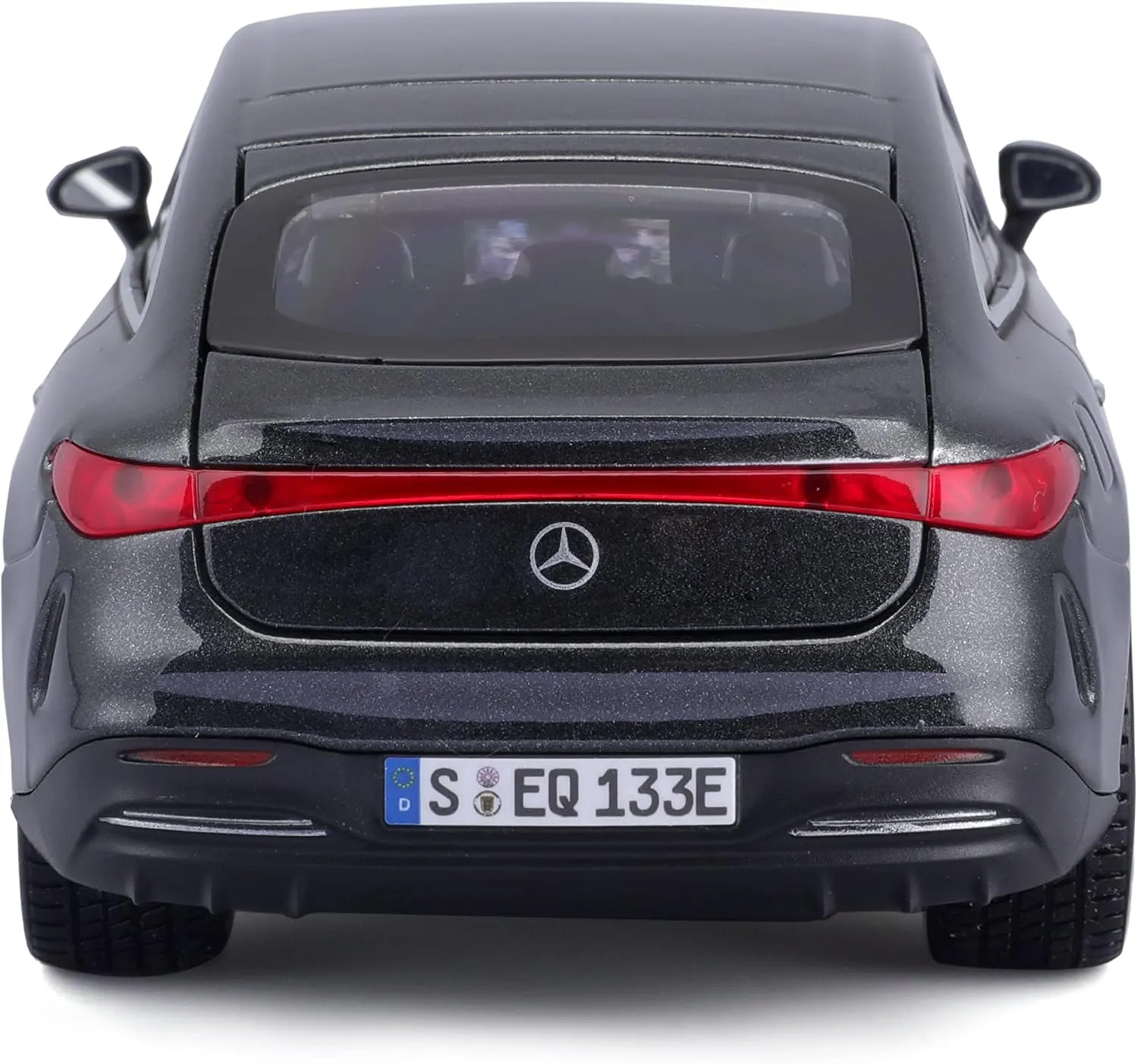 Maisto 32902GR - Modellauto - Mercedes EQS (grau, Maßstab 1:27)