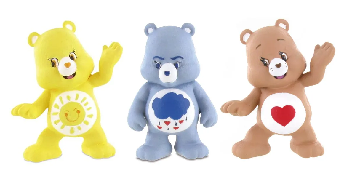 Glücksbärchis Sammelfiguren 3er Set